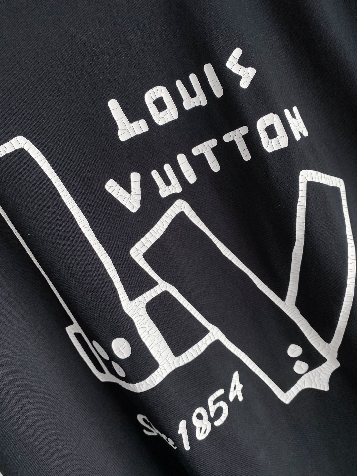 Louis Vuitton Basic Clothing Cotton Black S-l-xxl