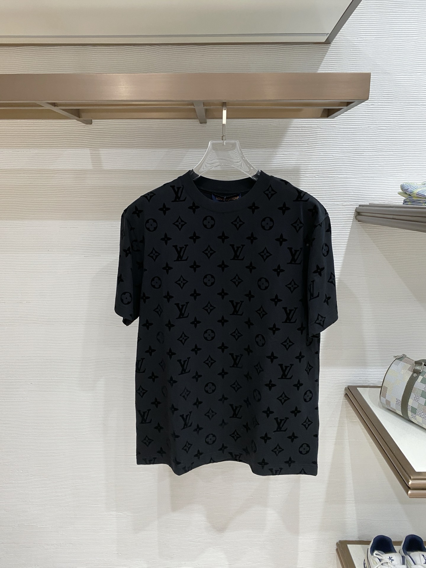 Louis Vuitton Basic Clothing Cotton Black S-l-xxl