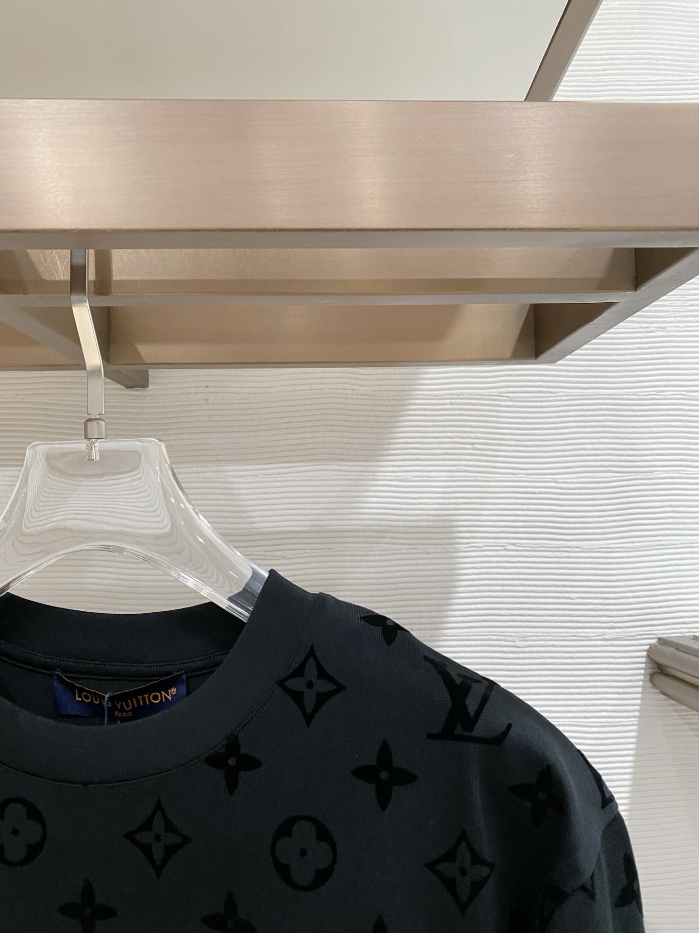 Louis Vuitton Basic Clothing Cotton Black S-l-xxl