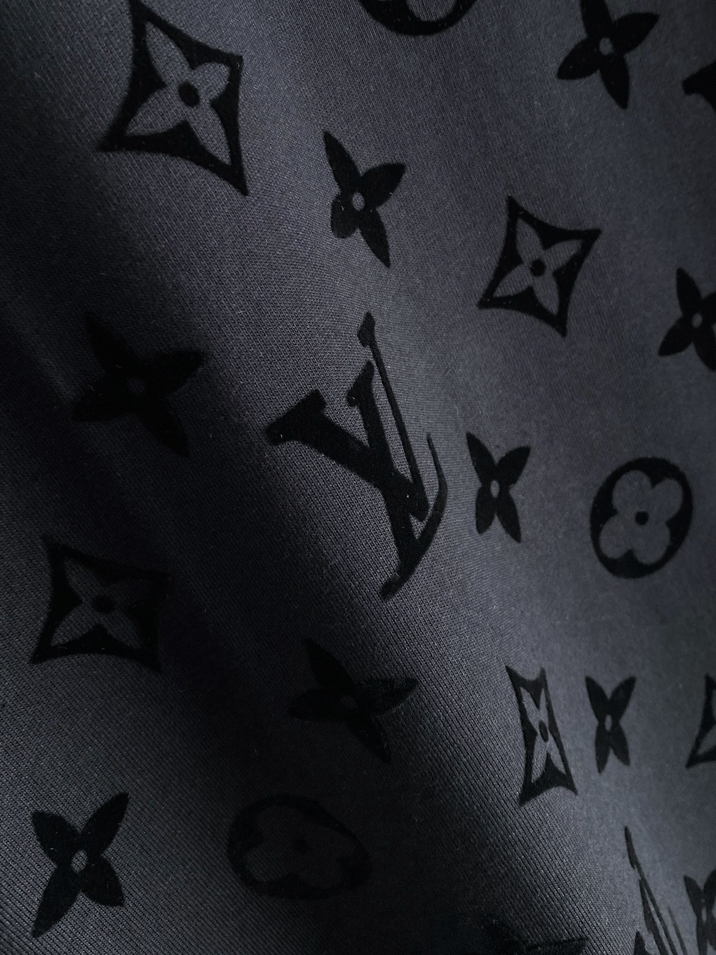 Louis Vuitton Basic Clothing Cotton Black S-l-xxl