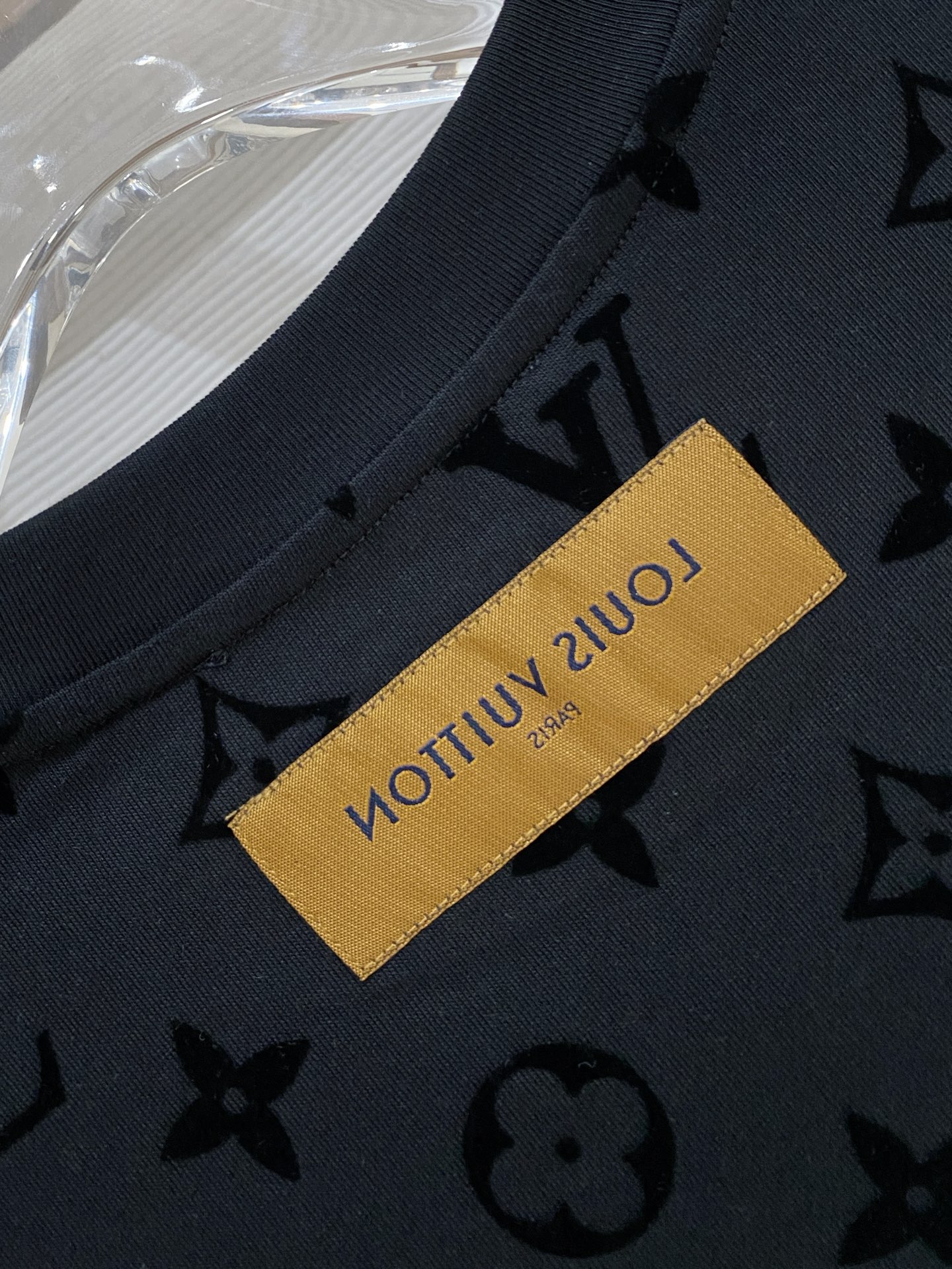 Louis Vuitton Basic Clothing Cotton Black S-l-xxl