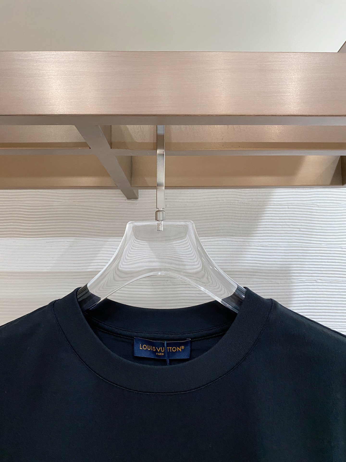 Louis Vuitton Basic Clothing Cotton Black S-l-xxl