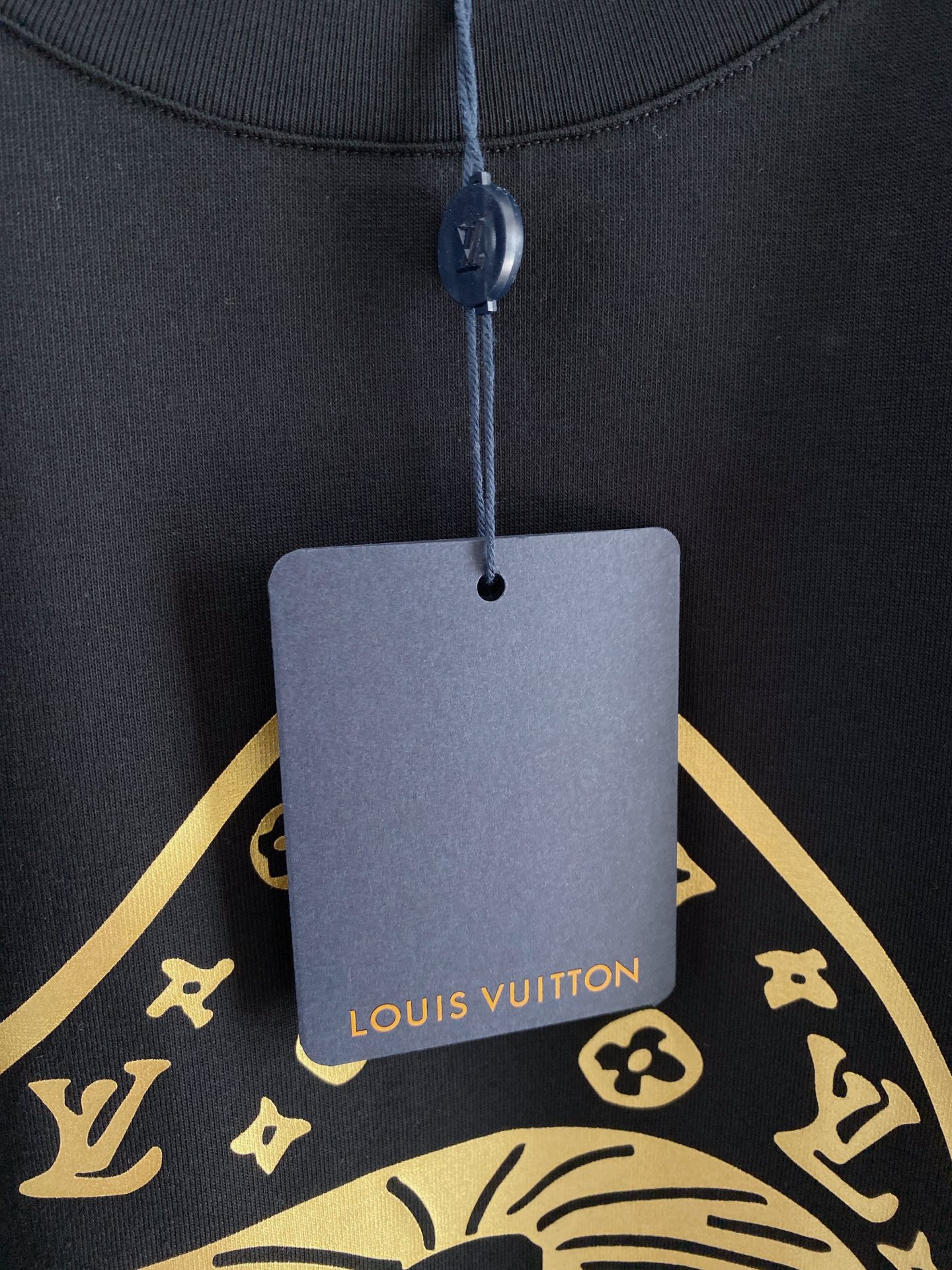 Louis Vuitton Basic Clothing Cotton Black S-l-xxl