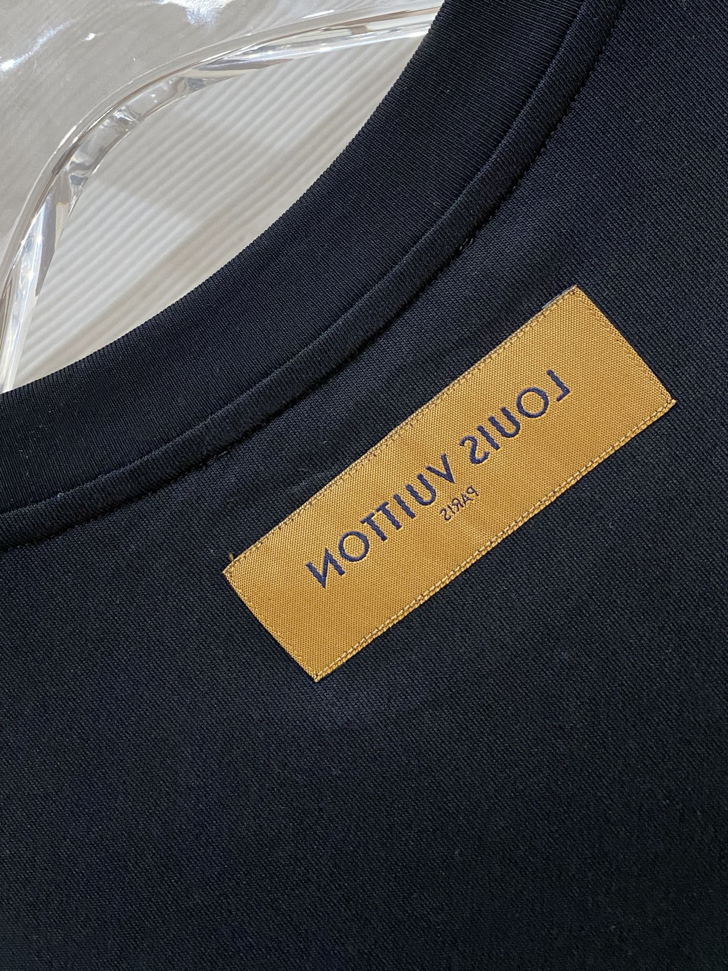 Louis Vuitton Basic Clothing Cotton Black S-l-xxl