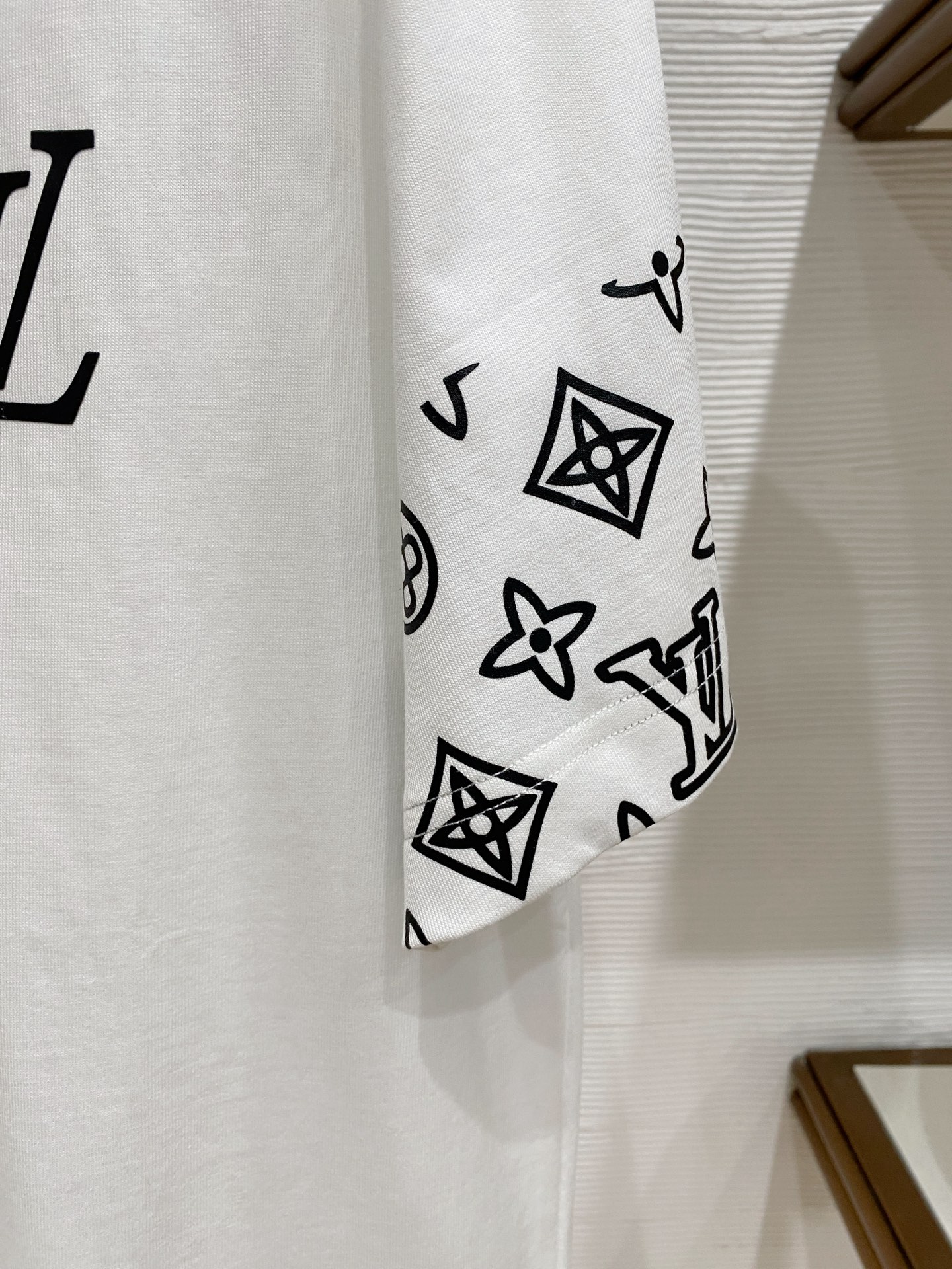 Louis Vuitton Basic Clothing Cotton Black S-l-xxl