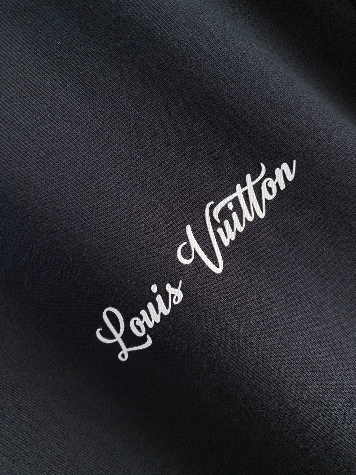 Louis Vuitton Basic Clothing Cotton Black S-l-xxl