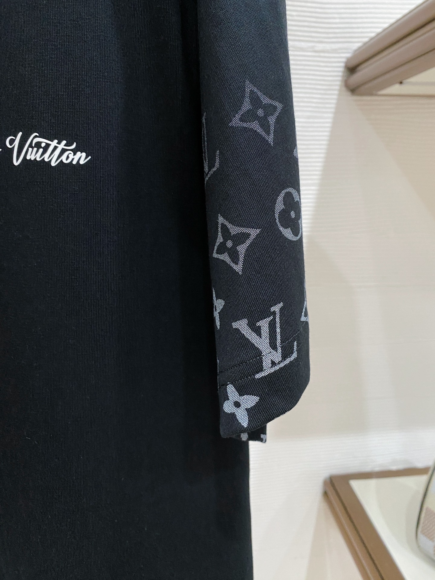 Louis Vuitton Basic Clothing Cotton Black S-l-xxl