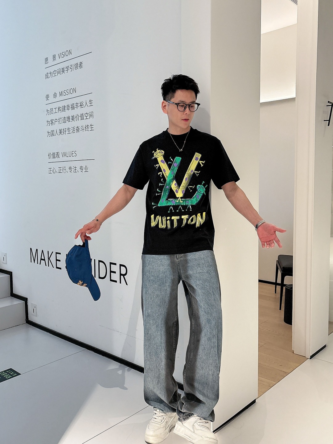 Louis Vuitton Couple Basic Clothing Cotton S-m-l-xl-xxl