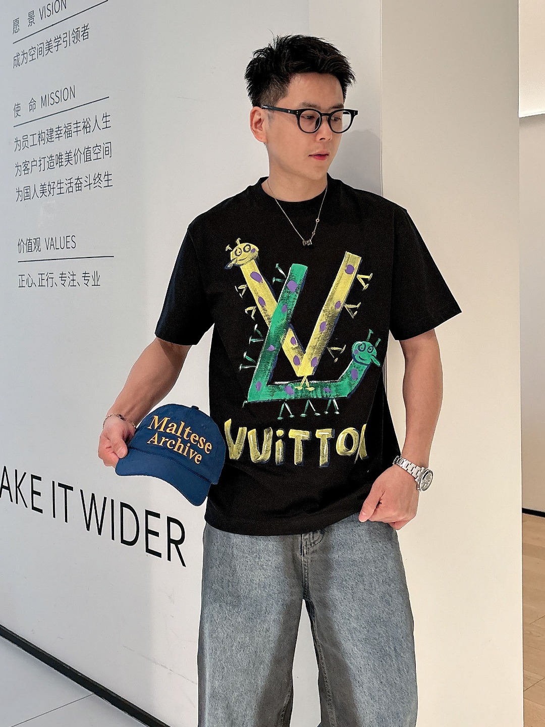 Louis Vuitton Couple Basic Clothing Cotton S-m-l-xl-xxl