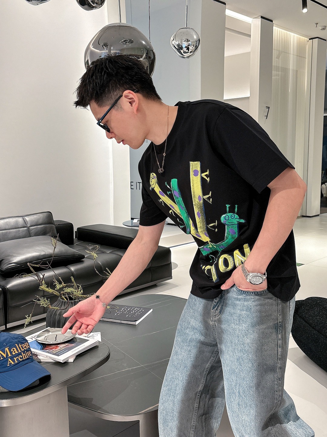 Louis Vuitton Couple Basic Clothing Cotton S-m-l-xl-xxl