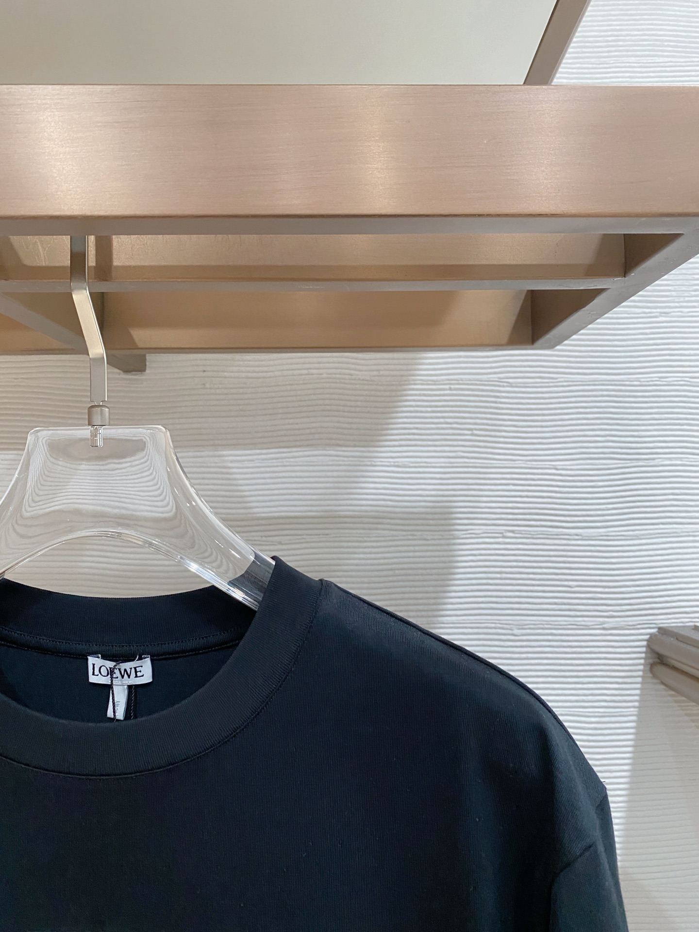 Loewe Basic Clothing Cotton Black S-l-xxl