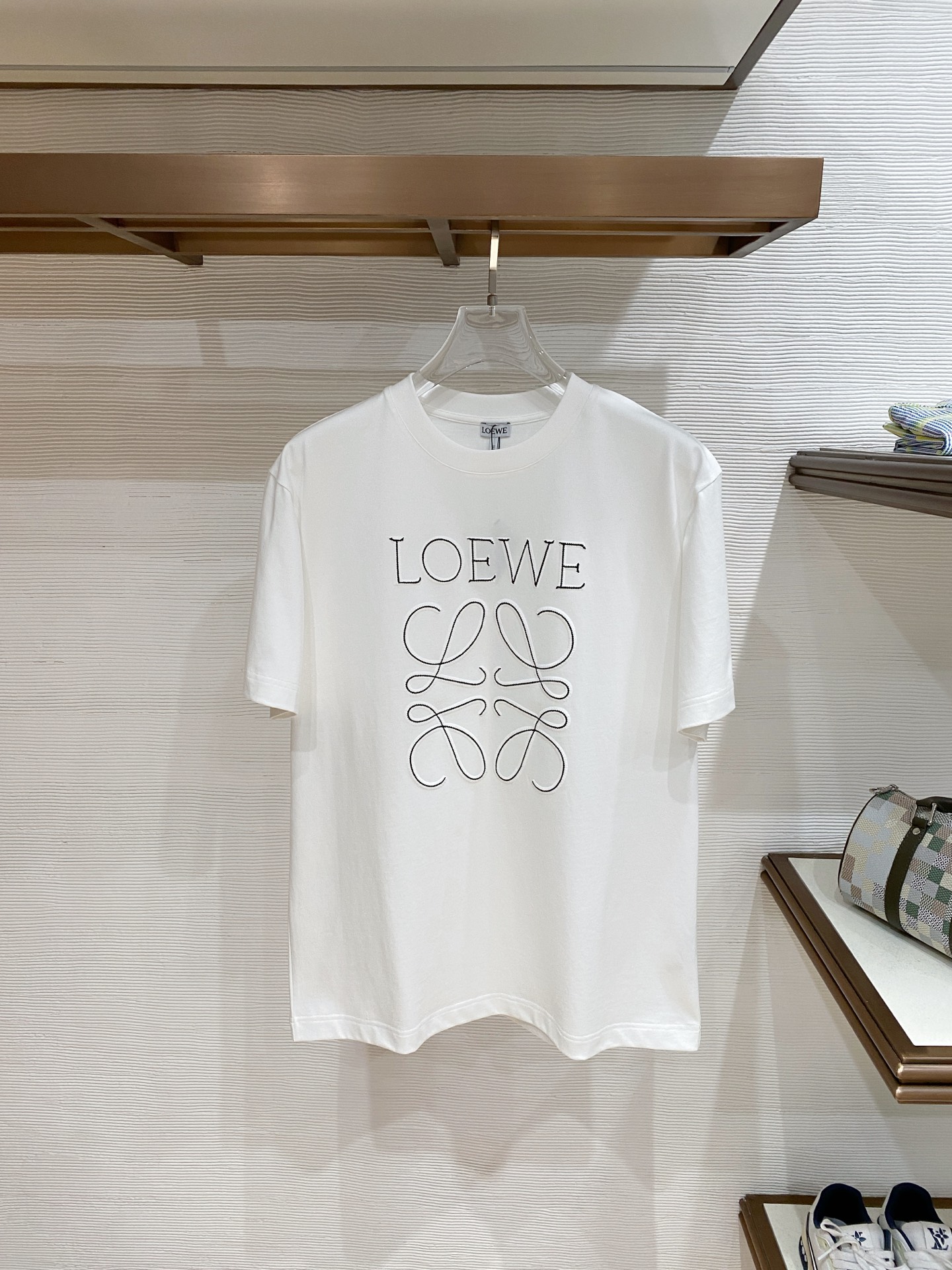 Loewe Basic Clothing Cotton Black S-l-xxl