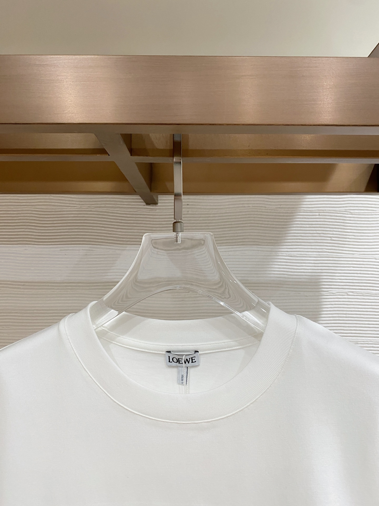 Loewe Basic Clothing Cotton Black S-l-xxl