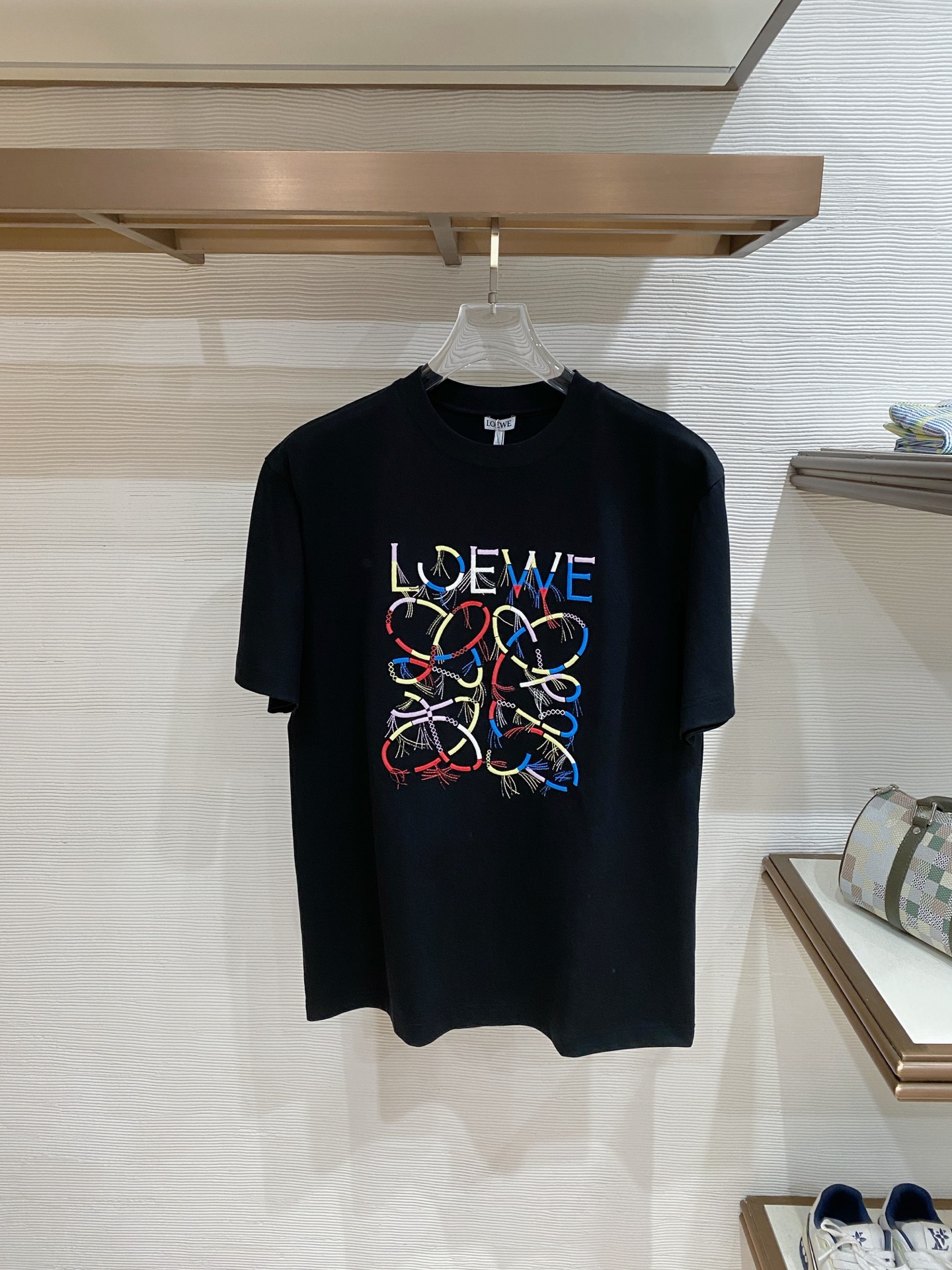Loewe Basic Clothing Cotton Black S-l-xxl