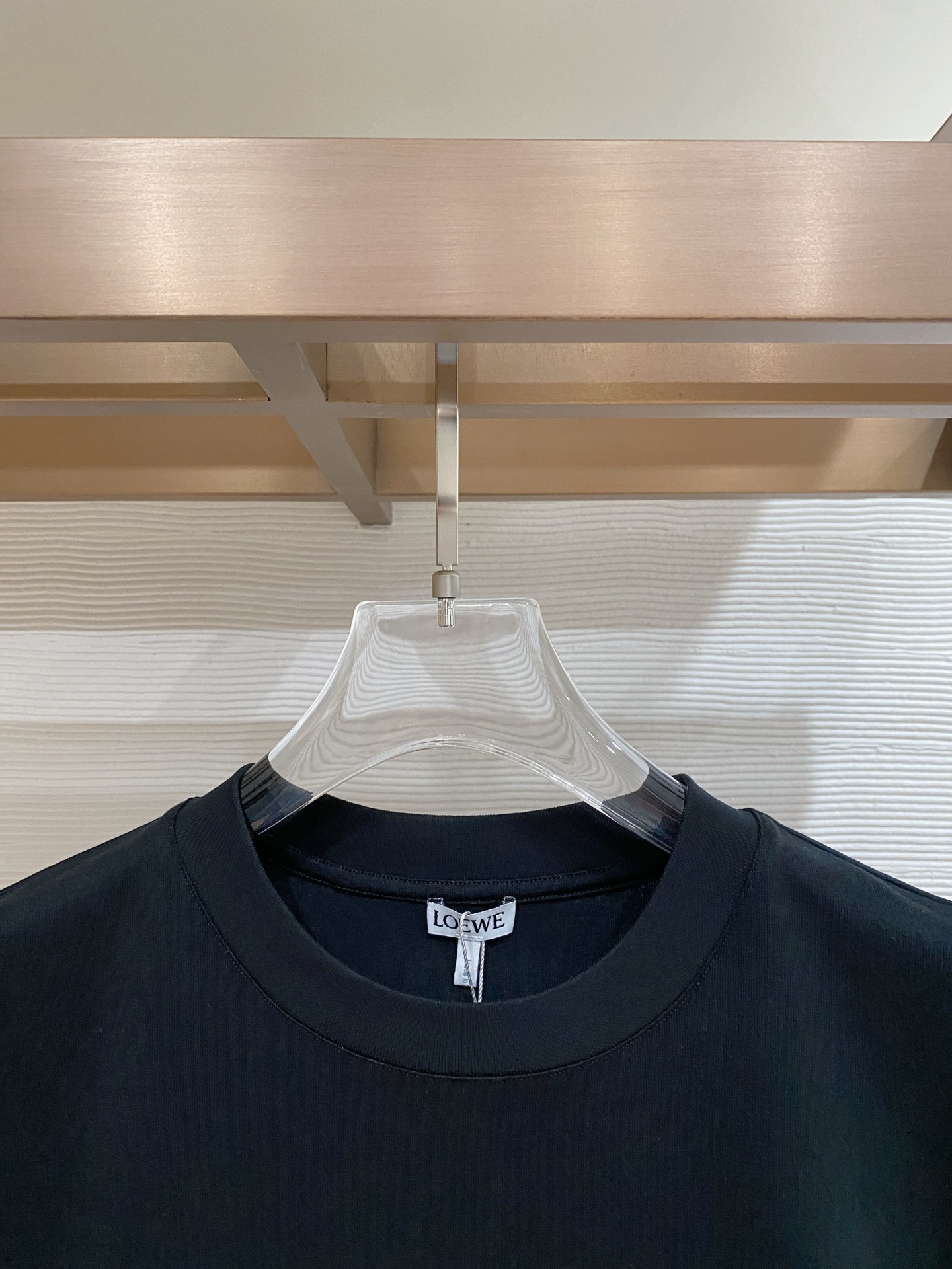 Loewe Basic Clothing Cotton Black S-l-xxl