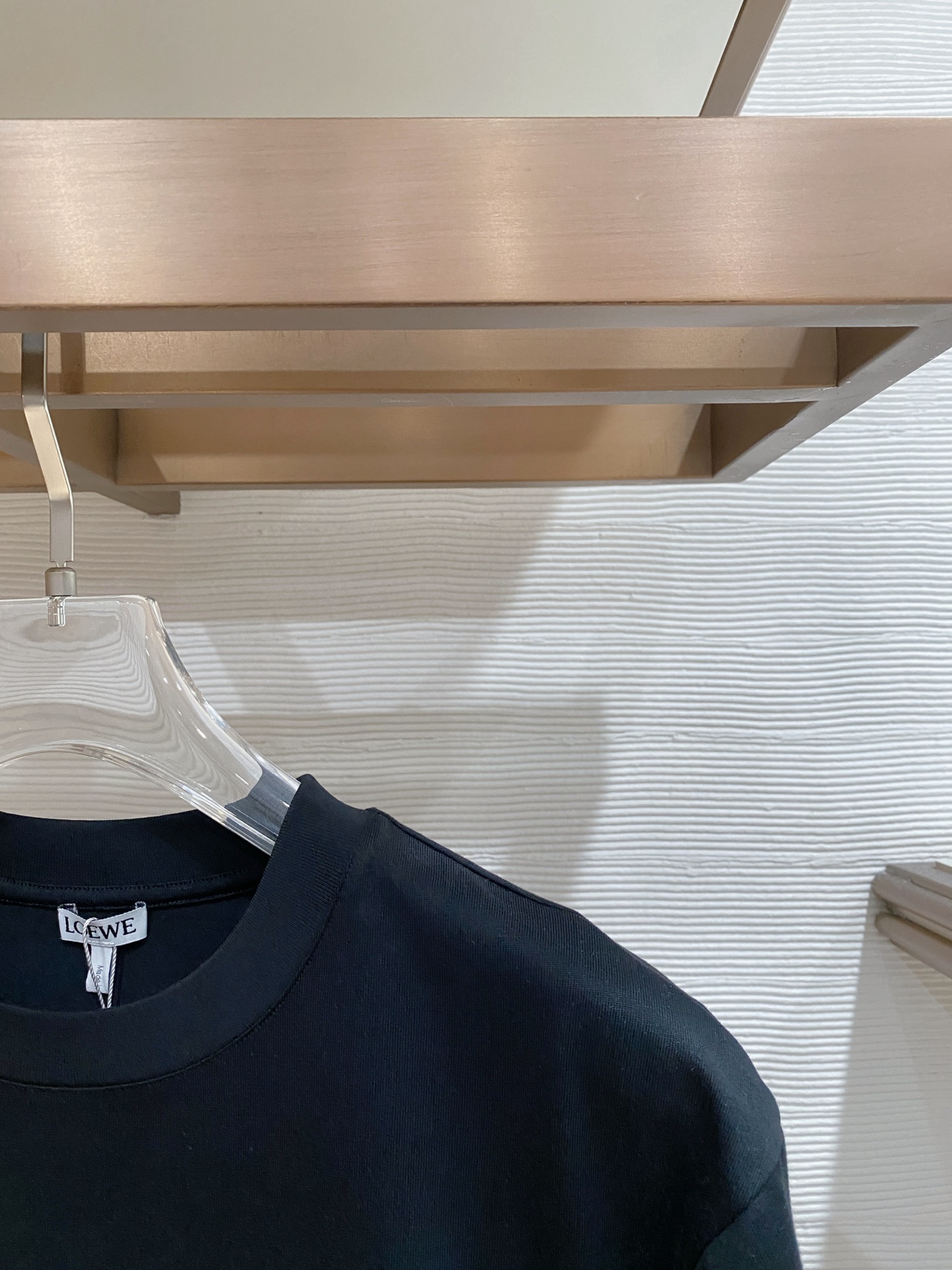 Loewe Basic Clothing Cotton Black S-l-xxl