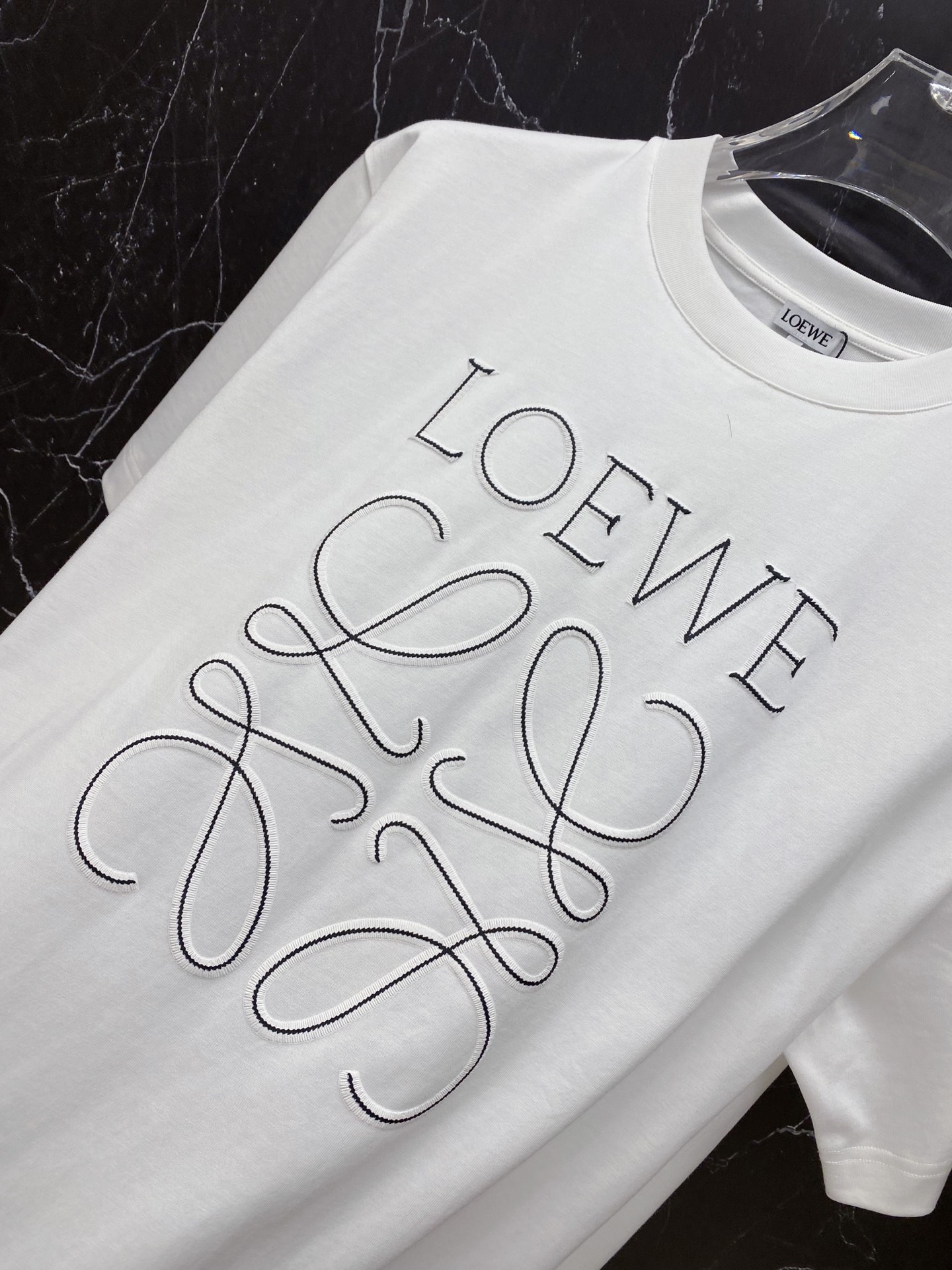 Loewe Basic Clothing Cotton Black S-l-xxl