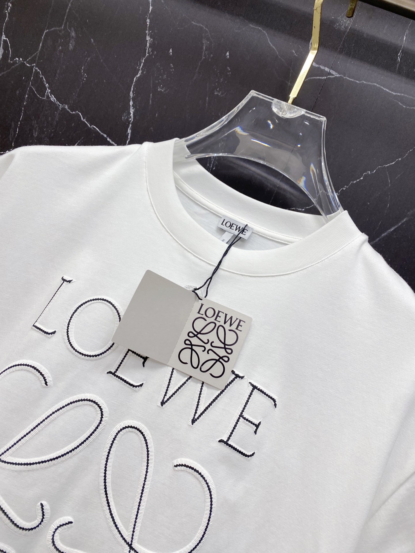 Loewe Basic Clothing Cotton Black S-l-xxl