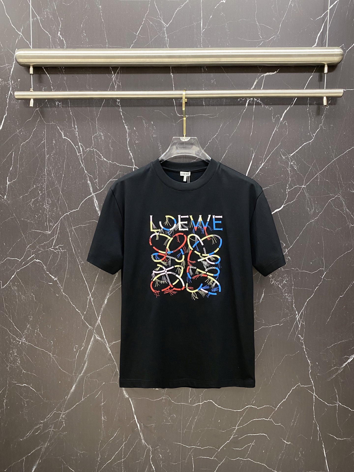 Loewe Basic Clothing Cotton Black S-l-xxl