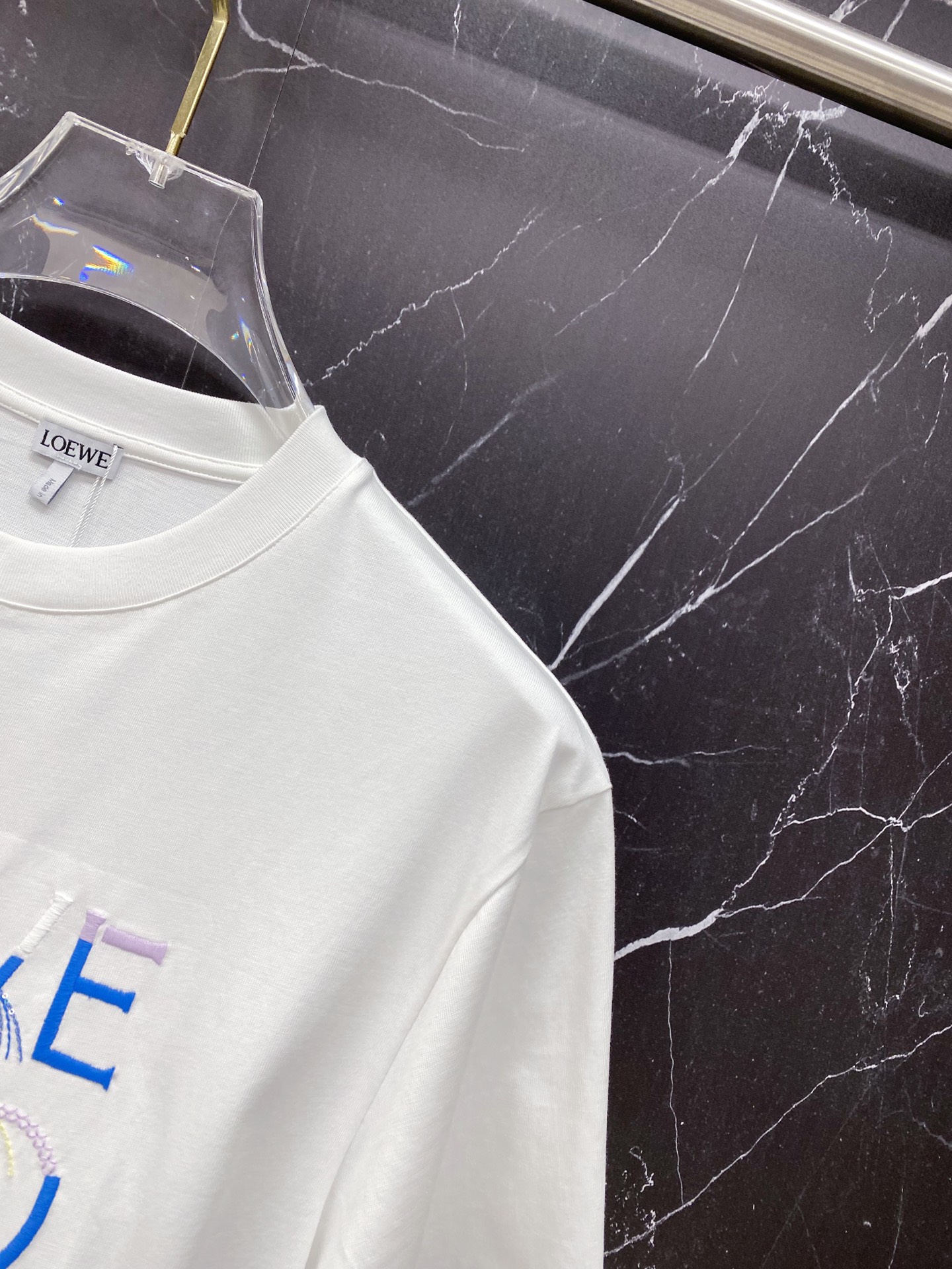 Loewe Basic Clothing Cotton Black S-l-xxl