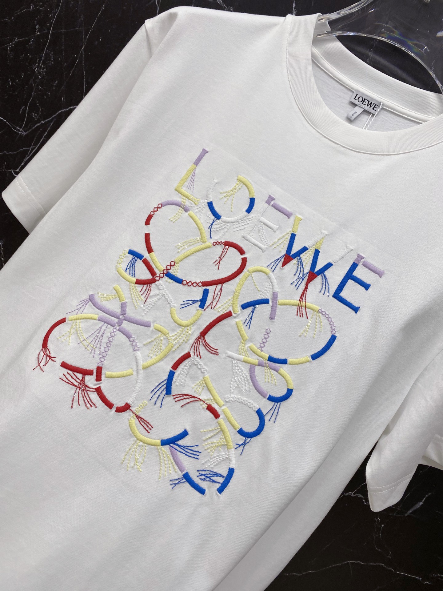 Loewe Basic Clothing Cotton Black S-l-xxl