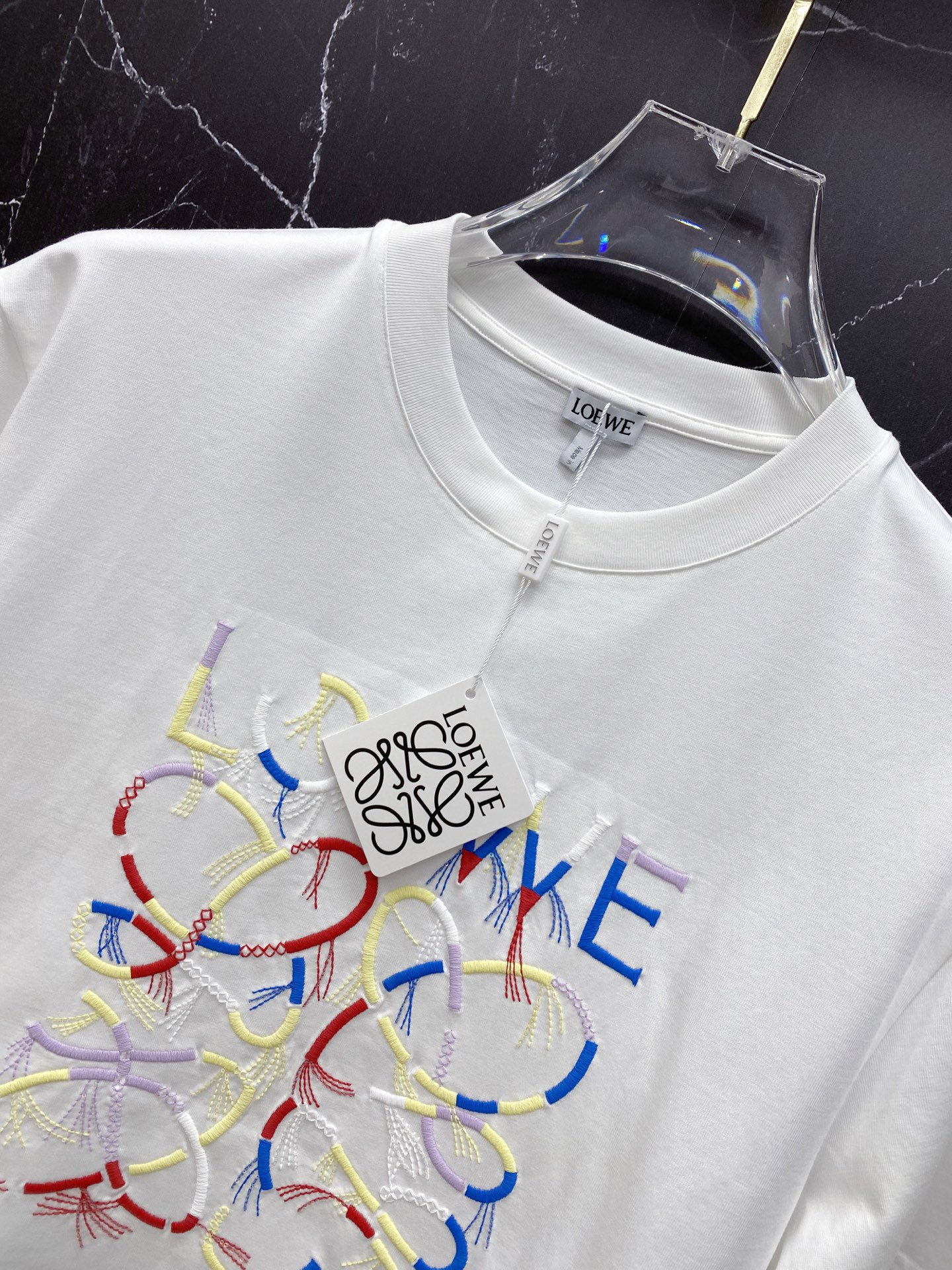 Loewe Basic Clothing Cotton Black S-l-xxl