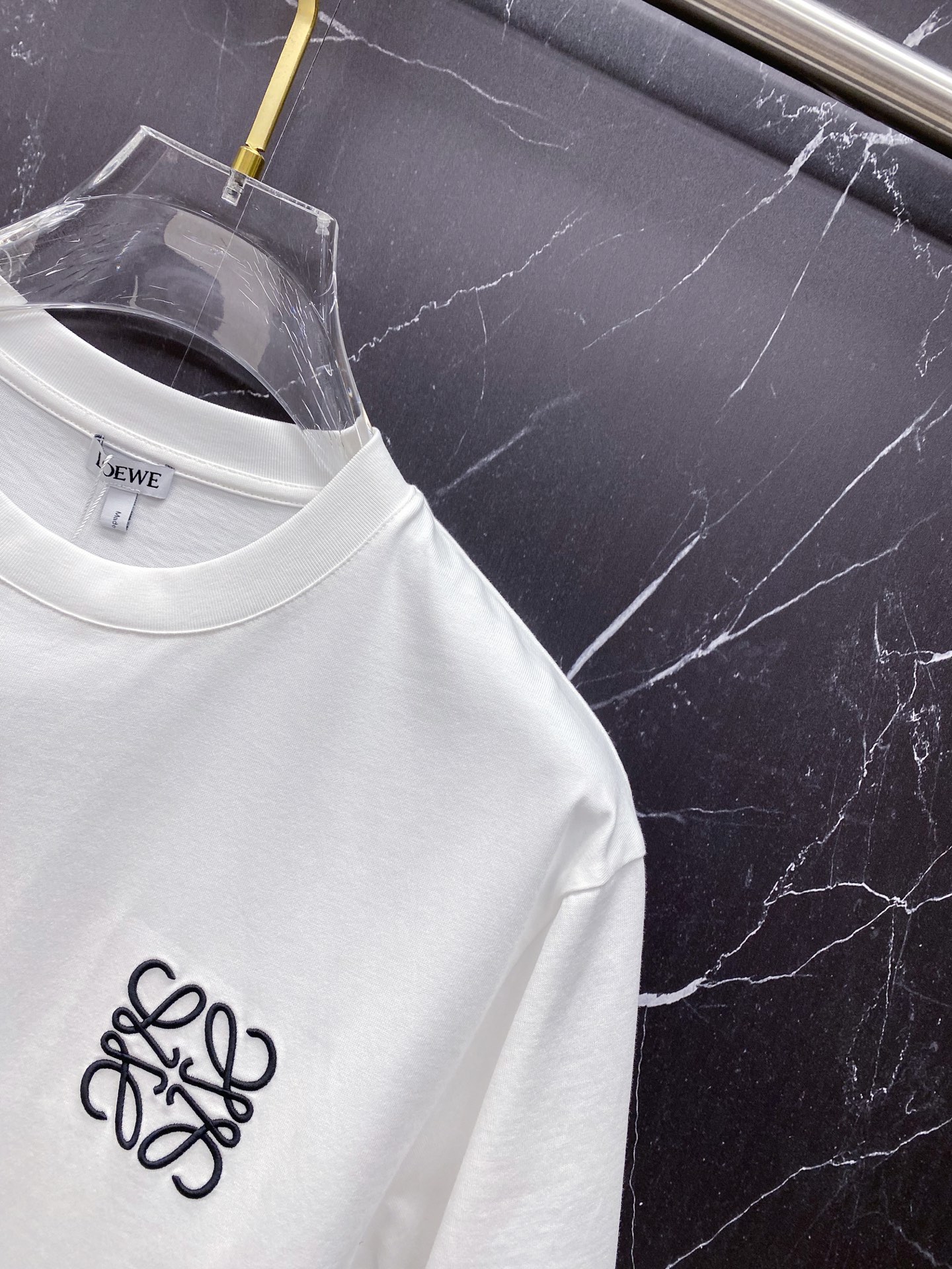 Loewe Basic Clothing Cotton Black S-l-xxl