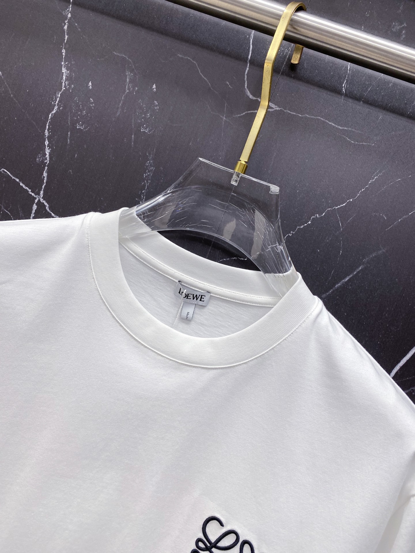 Loewe Basic Clothing Cotton Black S-l-xxl