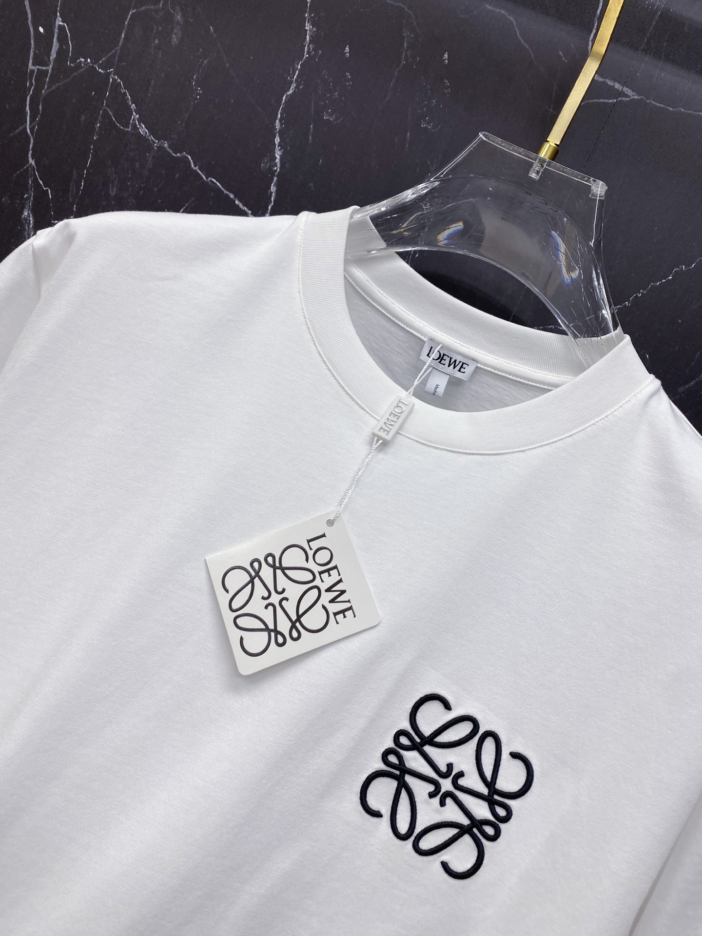 Loewe Basic Clothing Cotton Black S-l-xxl