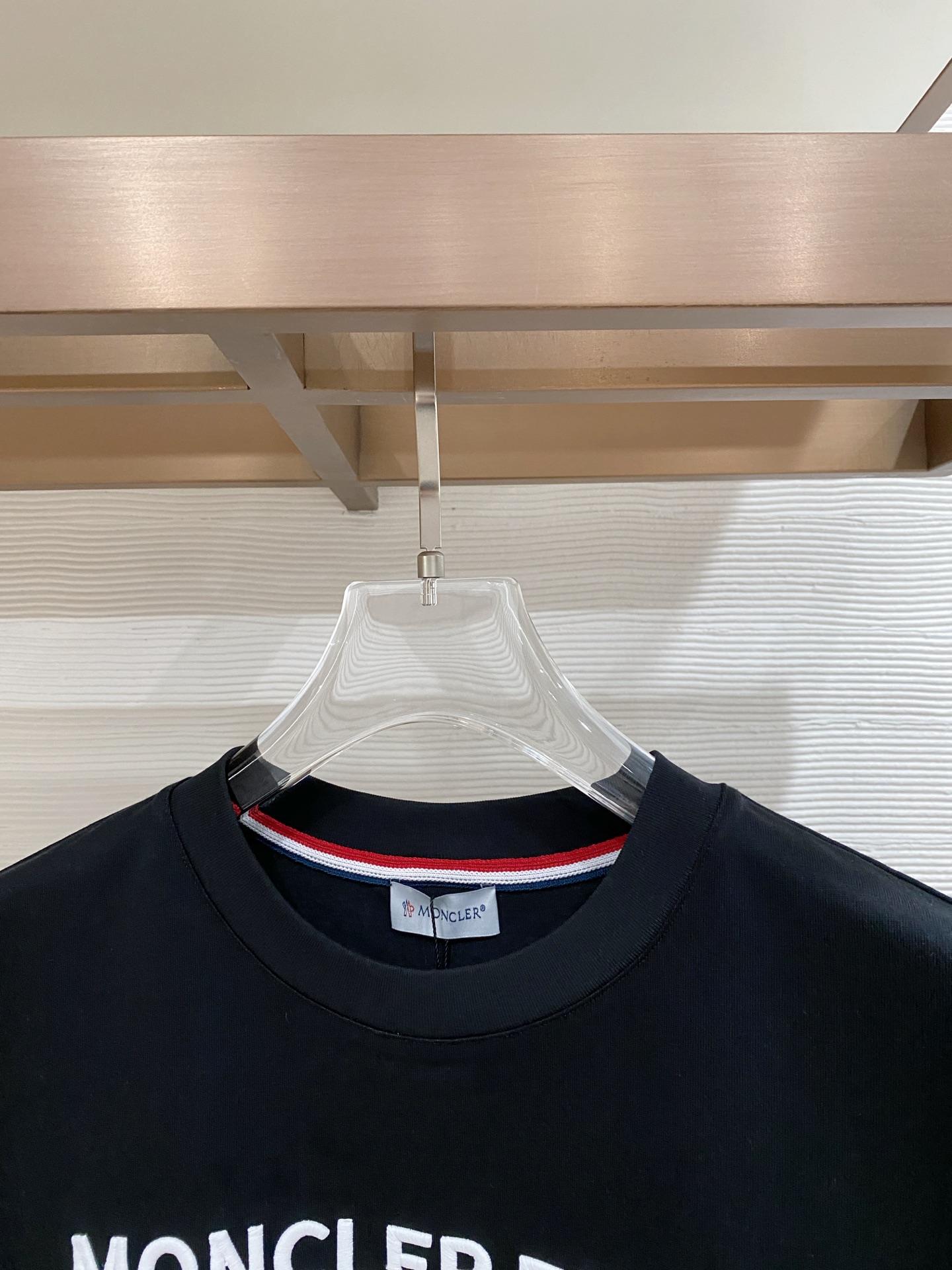 Moncler Basic Clothing Cotton Black S-m-l-xxl