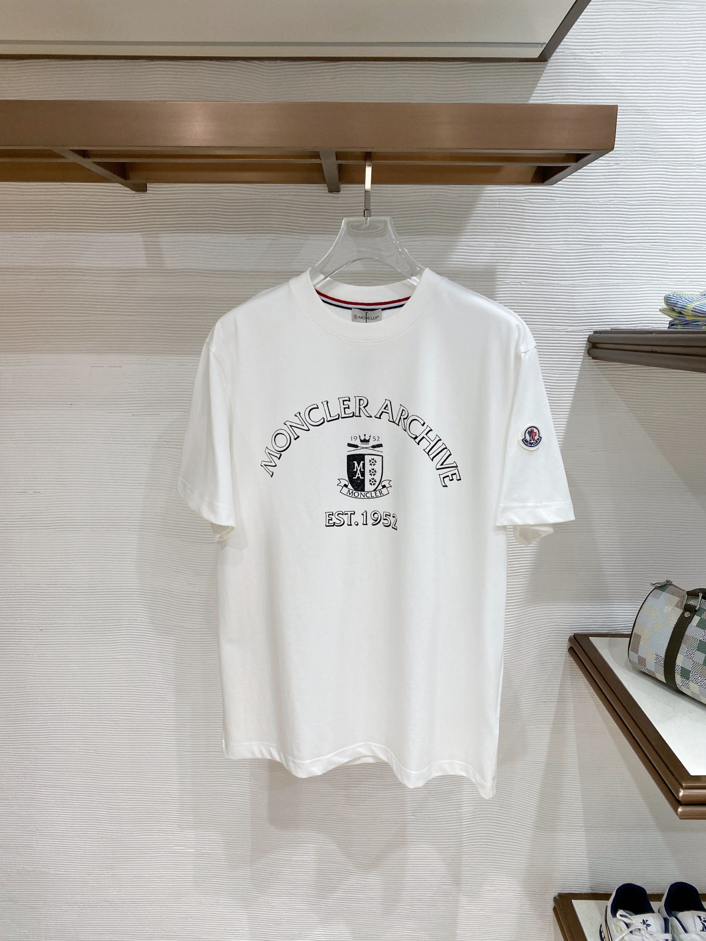 Moncler Basic Clothing Cotton Black S-m-l-xxl