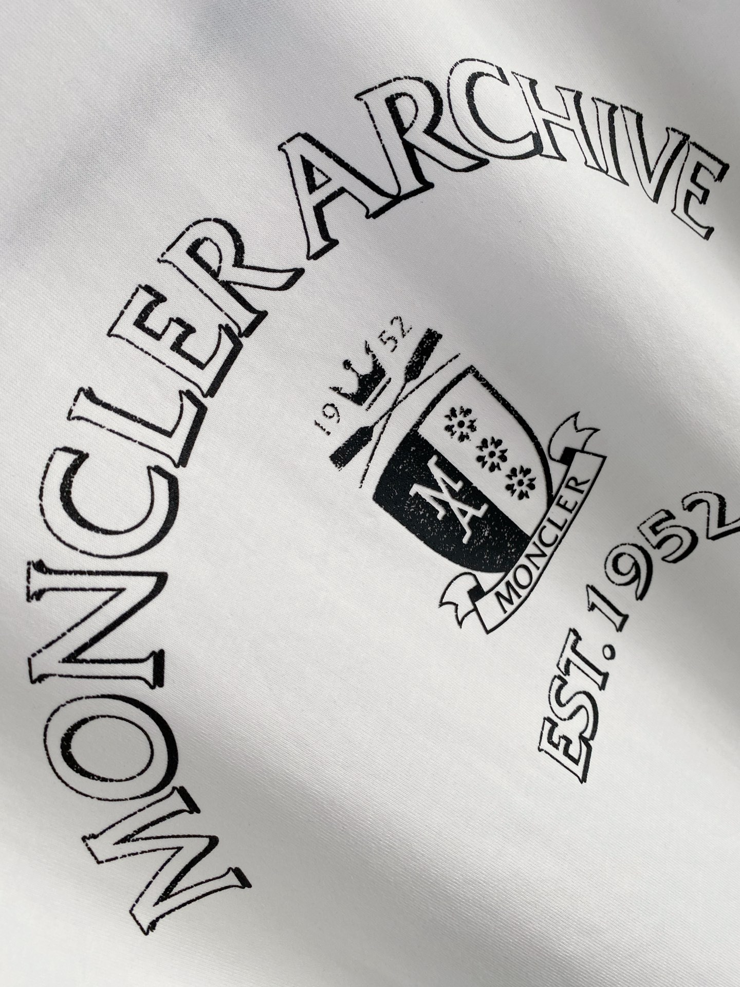 Moncler Basic Clothing Cotton Black S-m-l-xxl