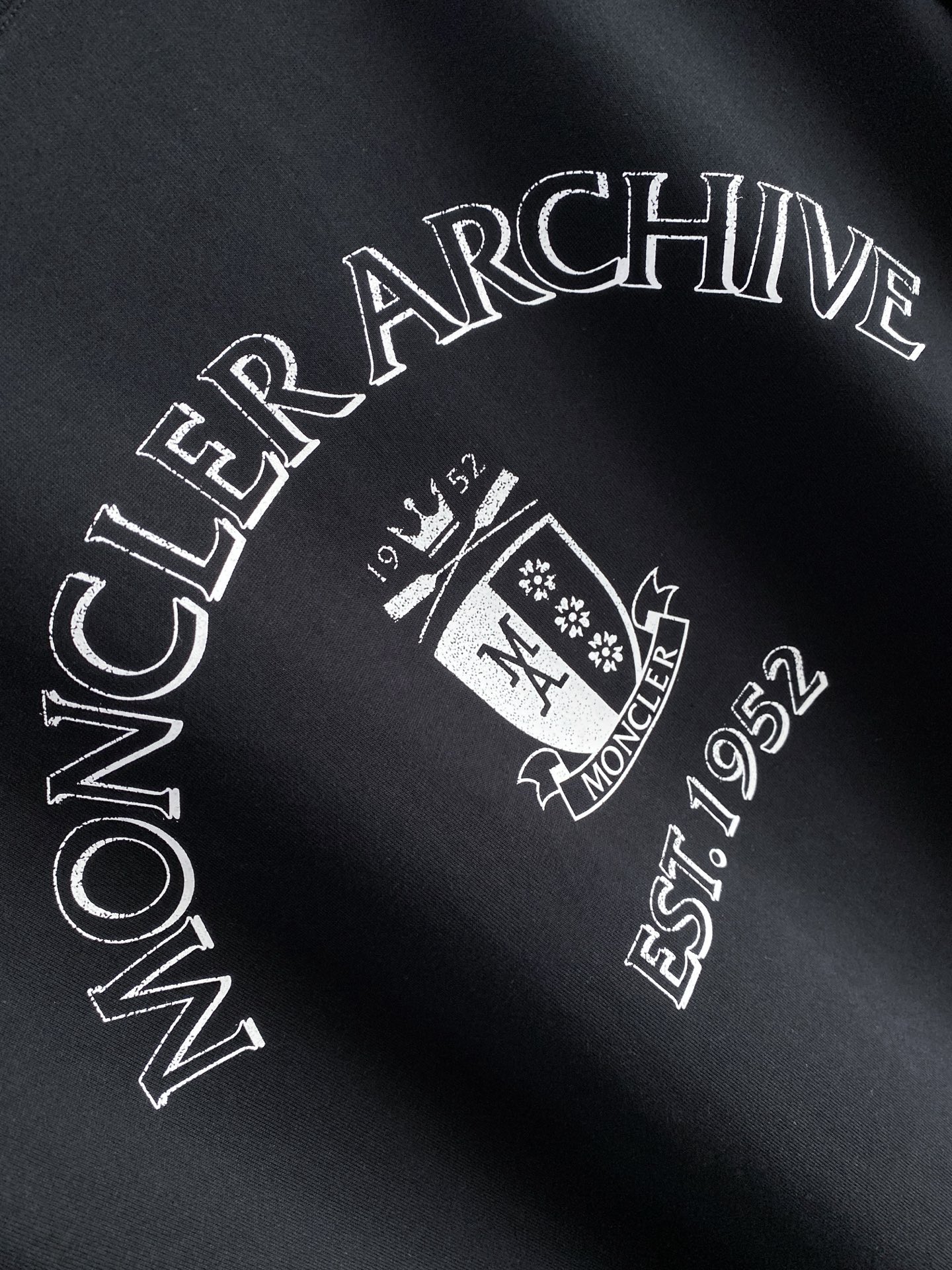 Moncler Basic Clothing Cotton Black S-m-l-xxl