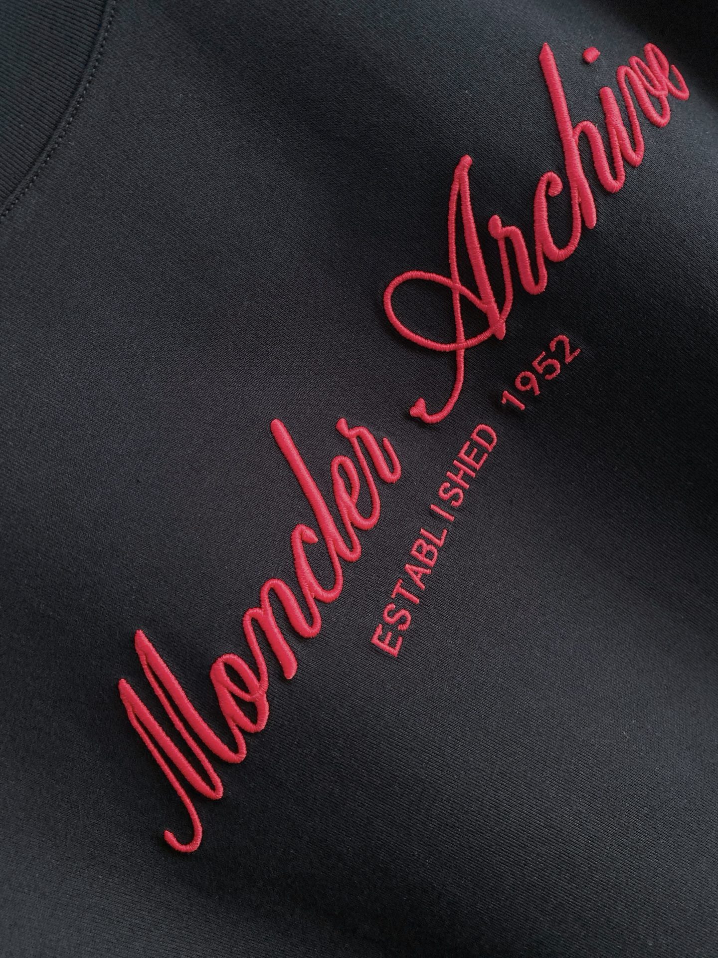Moncler Basic Clothing Cotton Black S-m-l-xxl