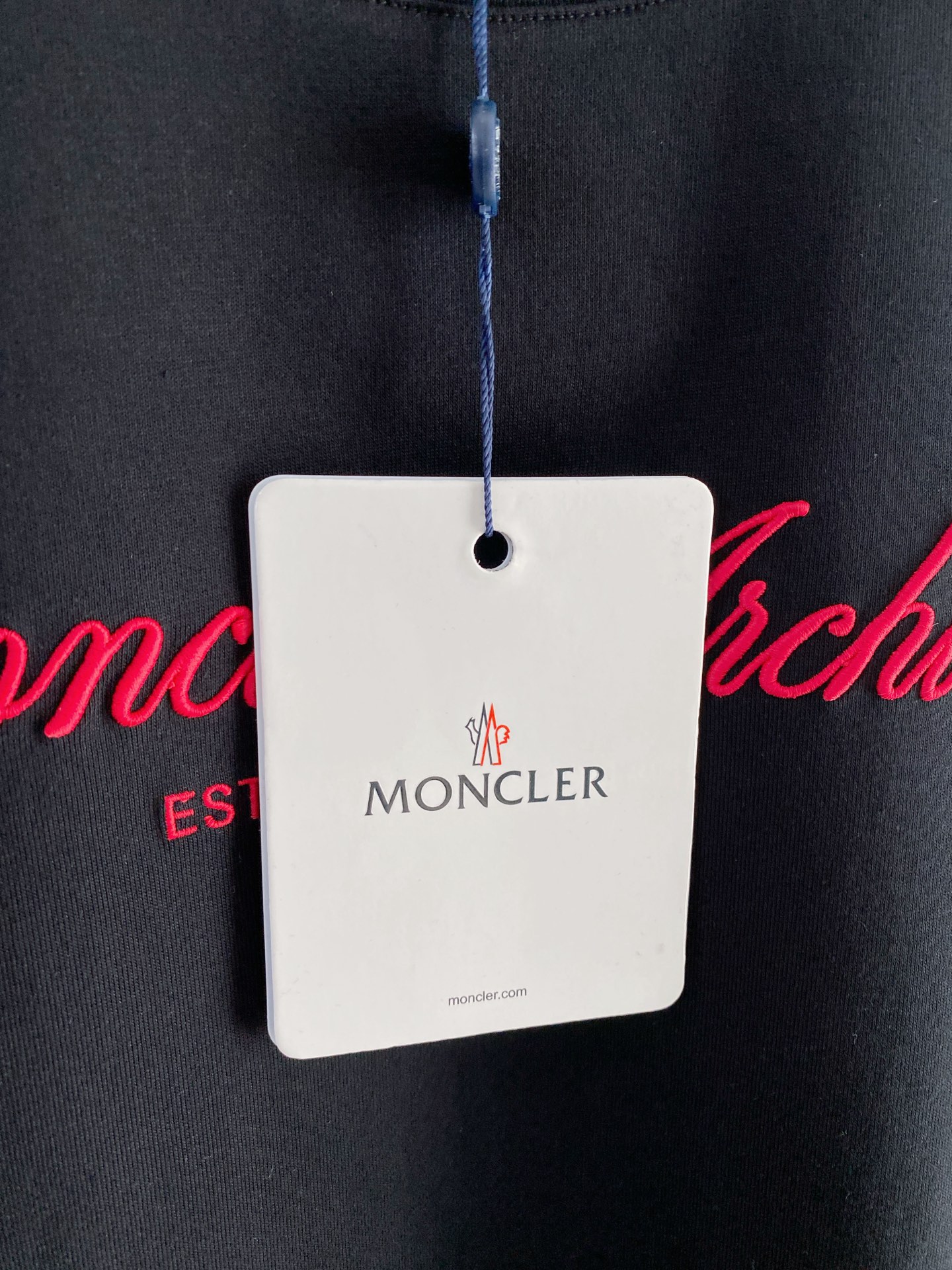 Moncler Basic Clothing Cotton Black S-m-l-xxl