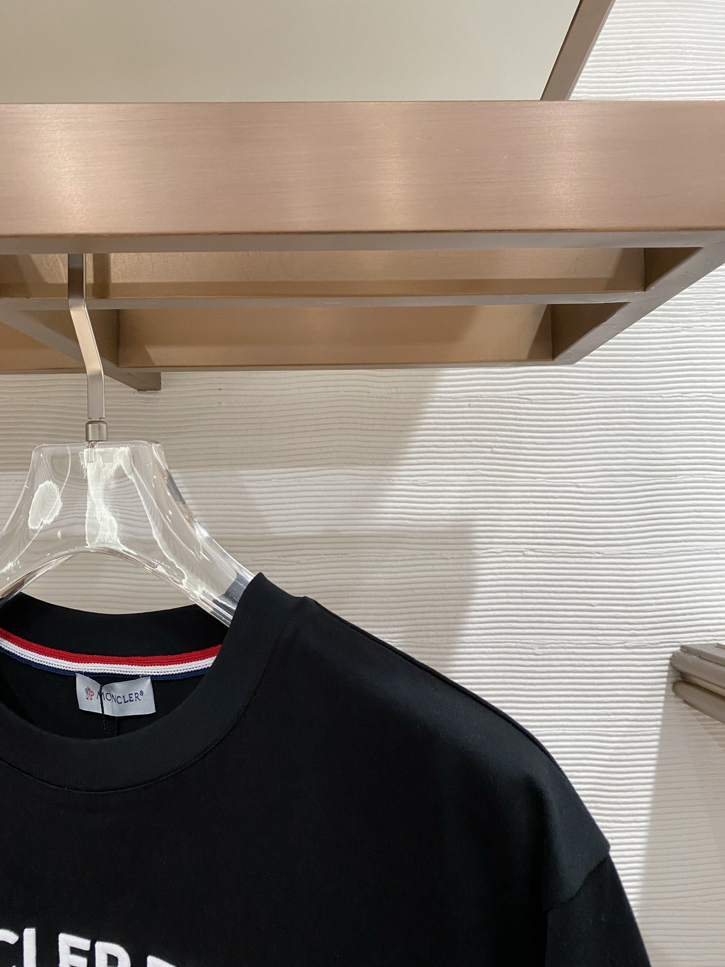 Moncler Basic Clothing Cotton Black S-m-l-xxl