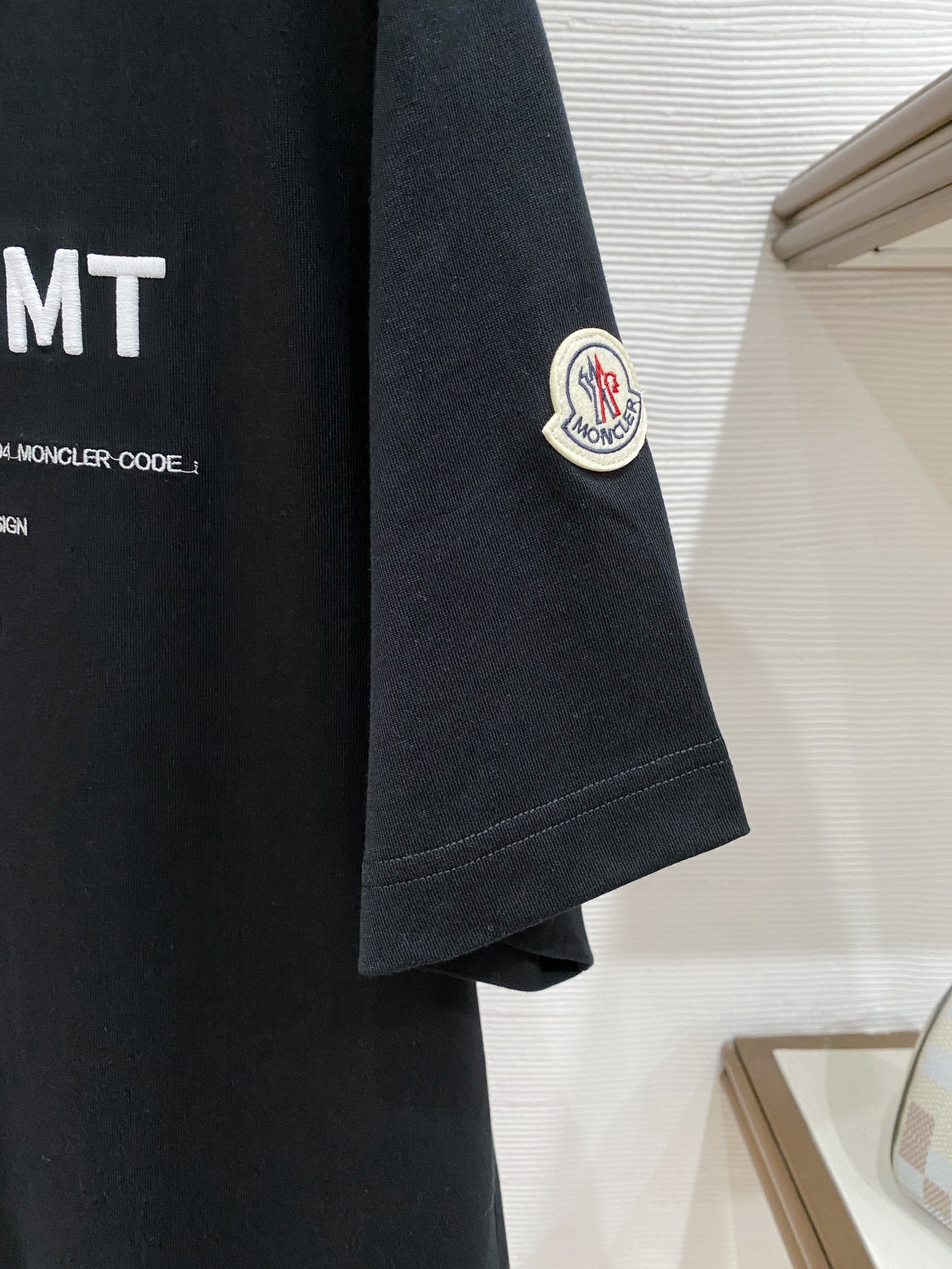 Moncler Basic Clothing Cotton Black S-m-l-xxl