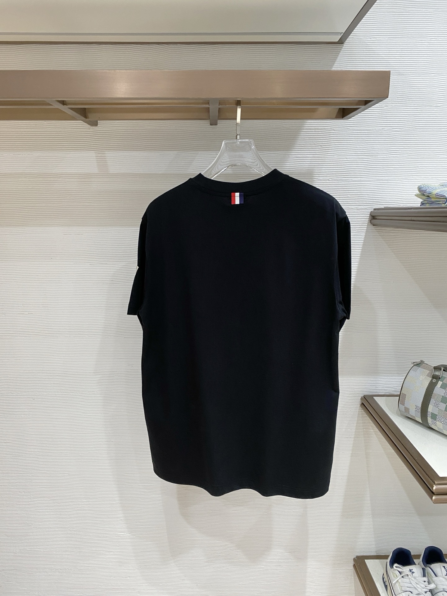 Moncler Basic Clothing Cotton Black S-m-l-xxl