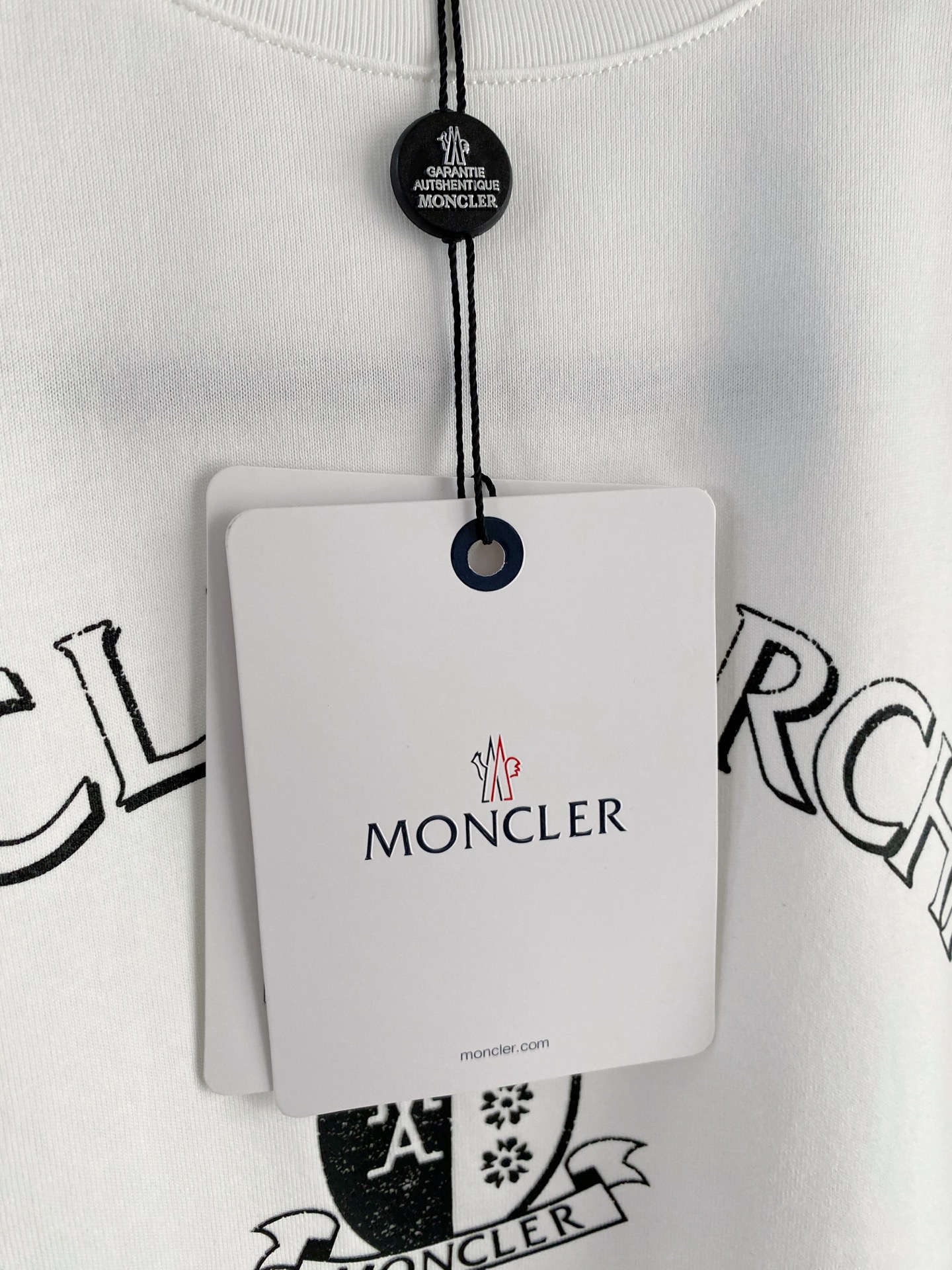 Moncler Basic Clothing Cotton Black S-m-l-xxl