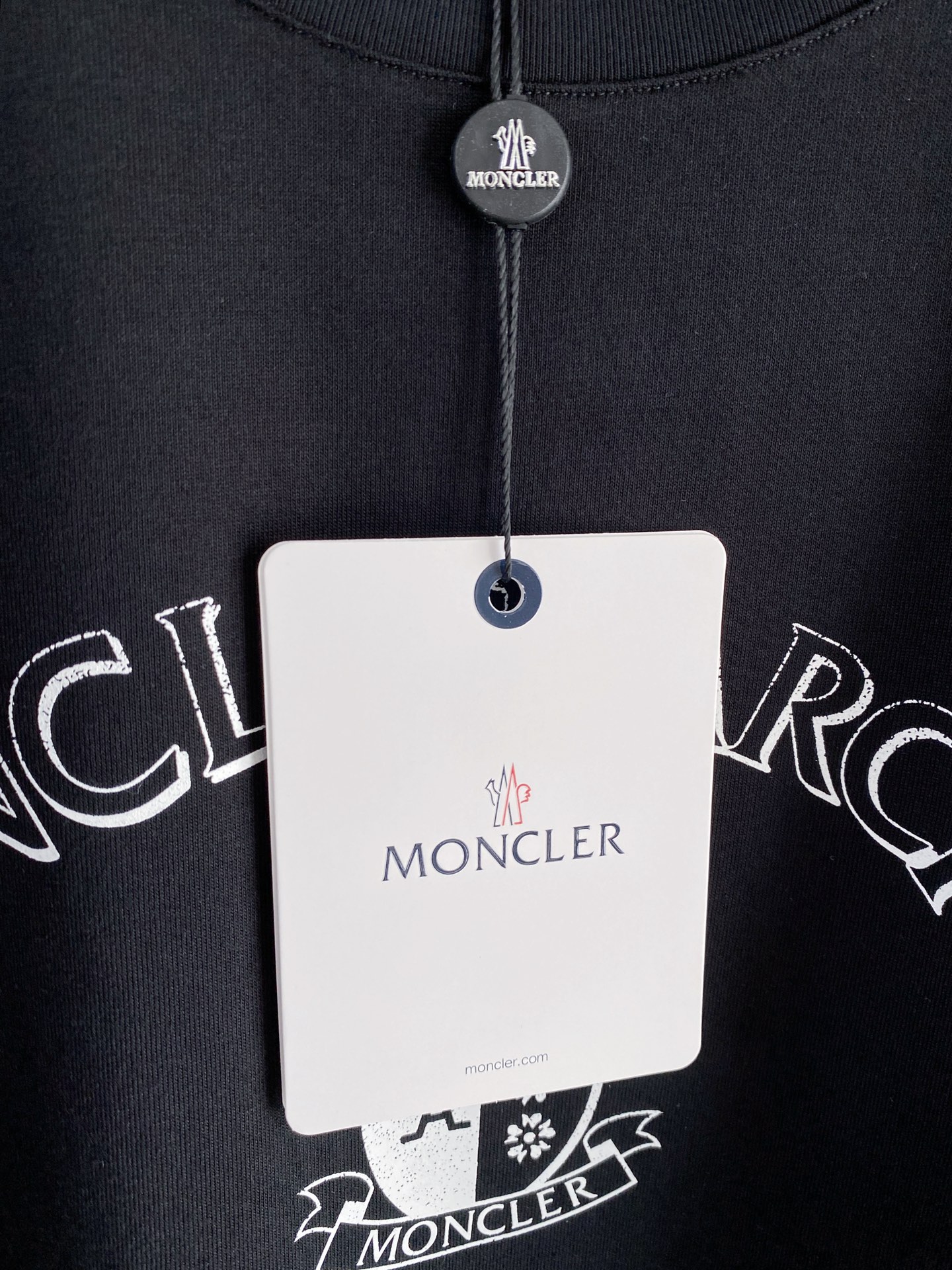 Moncler Basic Clothing Cotton Black S-m-l-xxl
