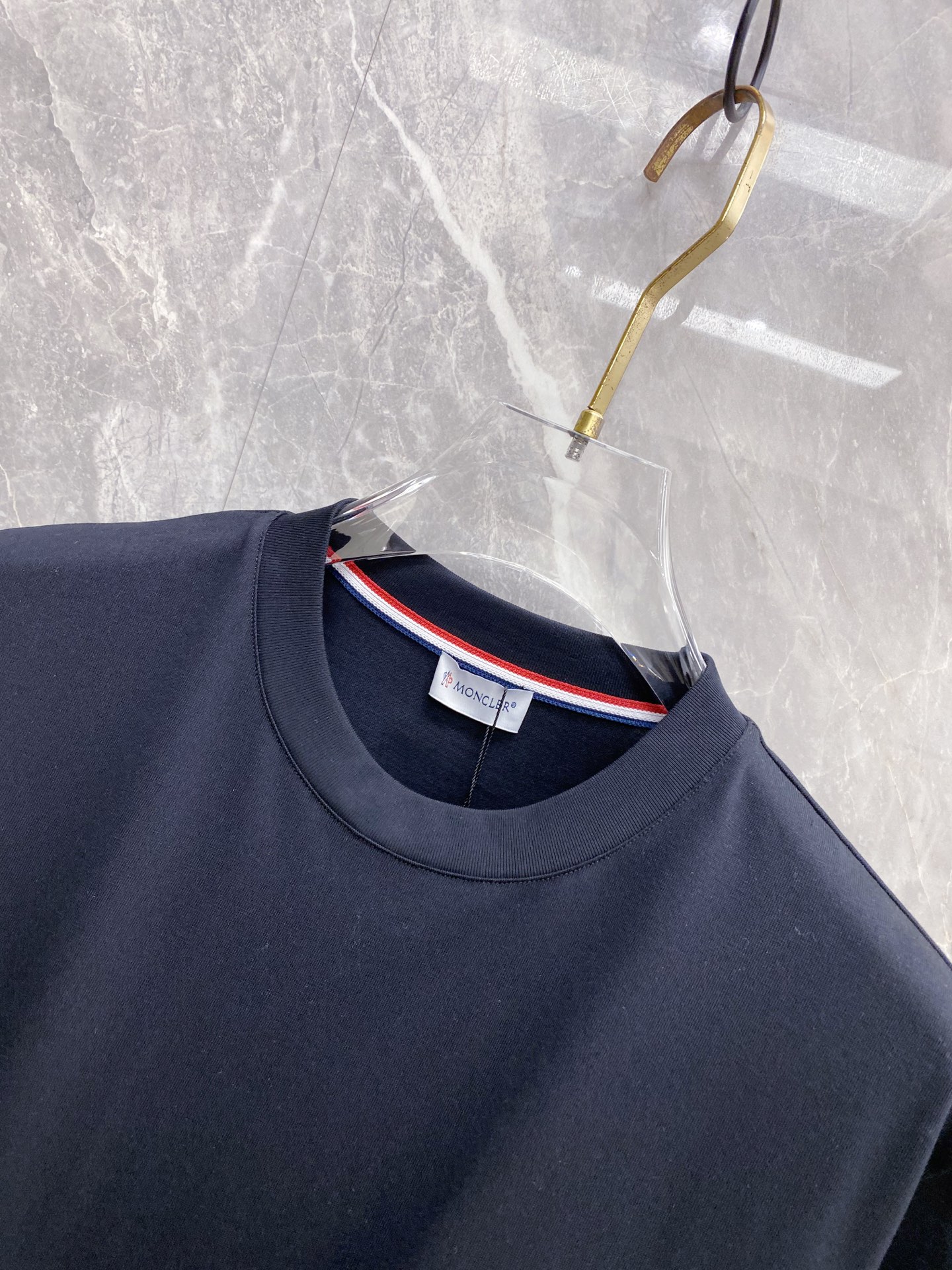 Moncler Basic Clothing Cotton Black S-m-l-xxl