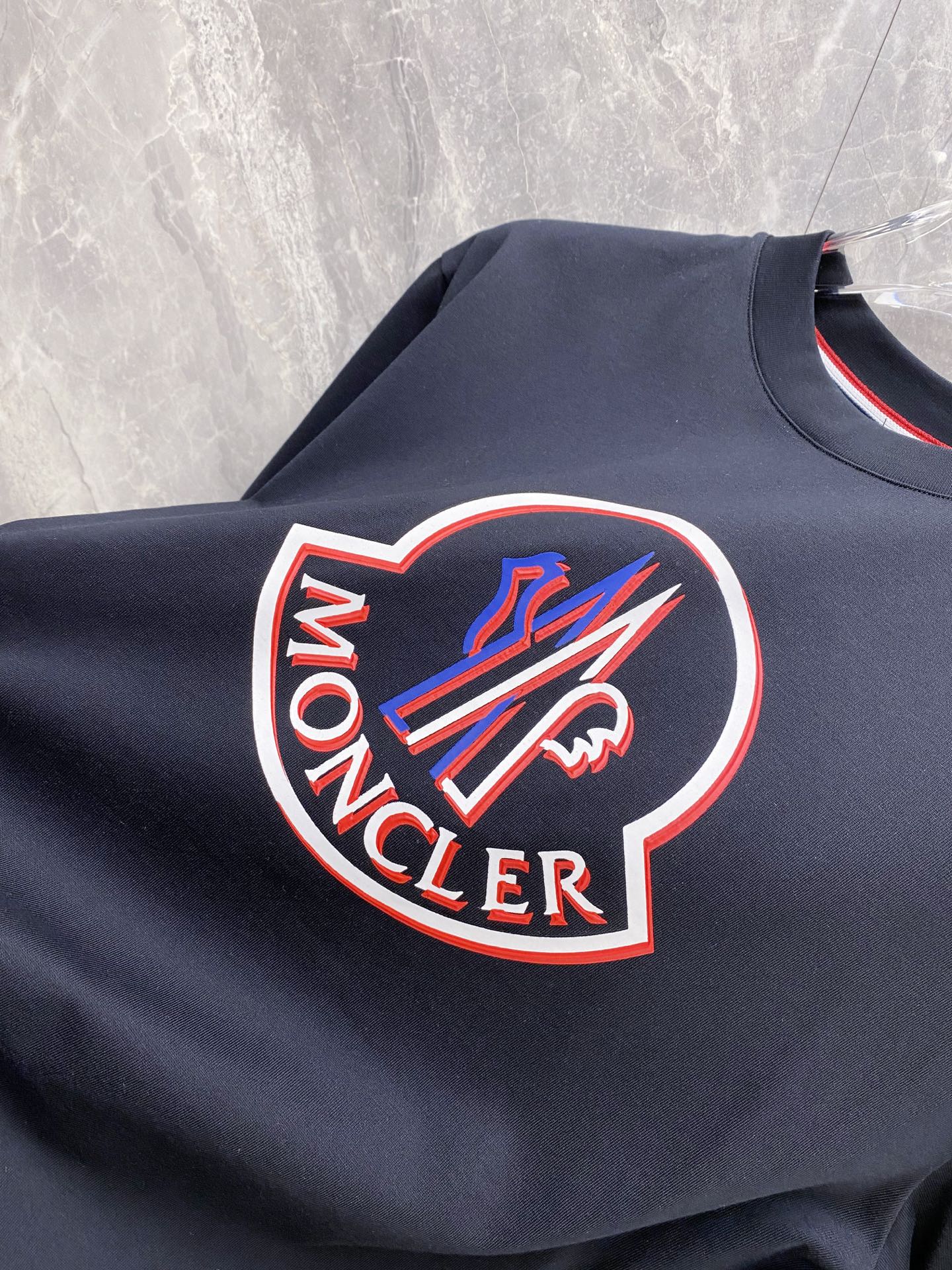 Moncler Basic Clothing Cotton Black S-m-l-xxl