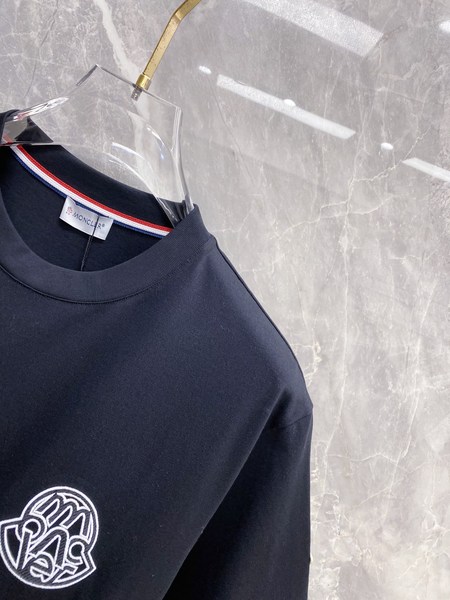 Moncler Basic Clothing Cotton Black S-m-l-xxl