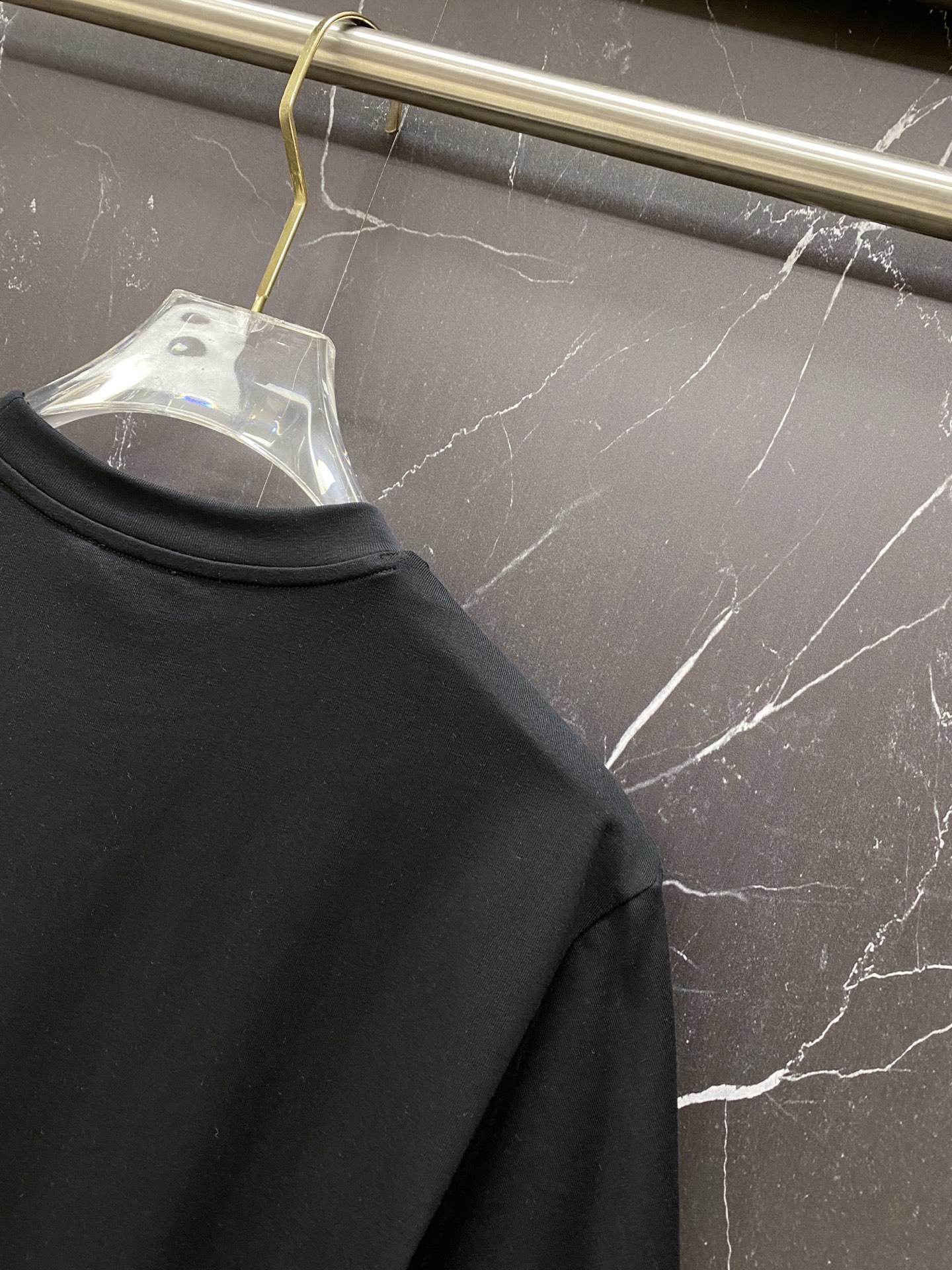 Moncler Basic Clothing Cotton Black S-m-l-xxl