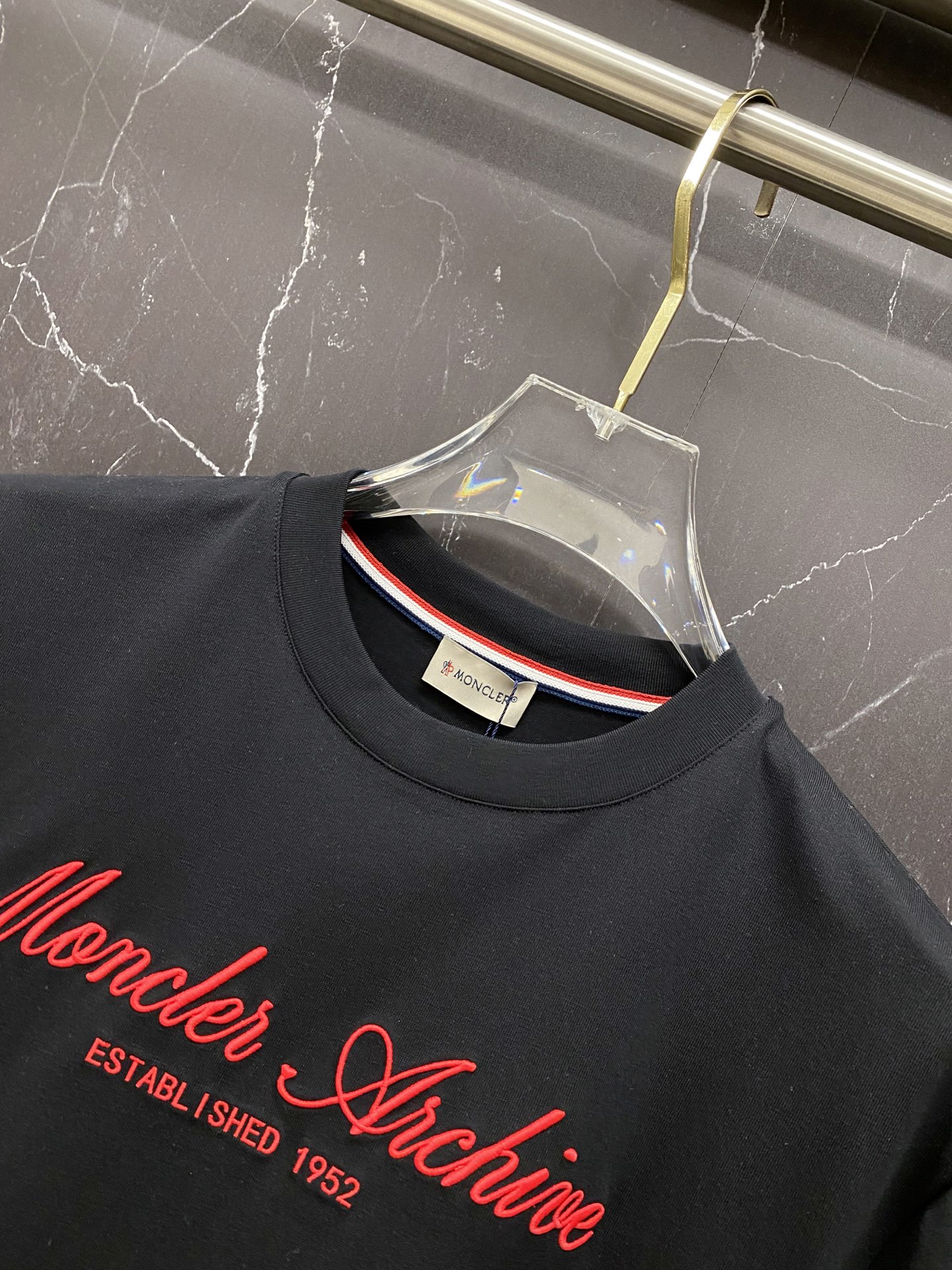 Moncler Basic Clothing Cotton Black S-m-l-xxl