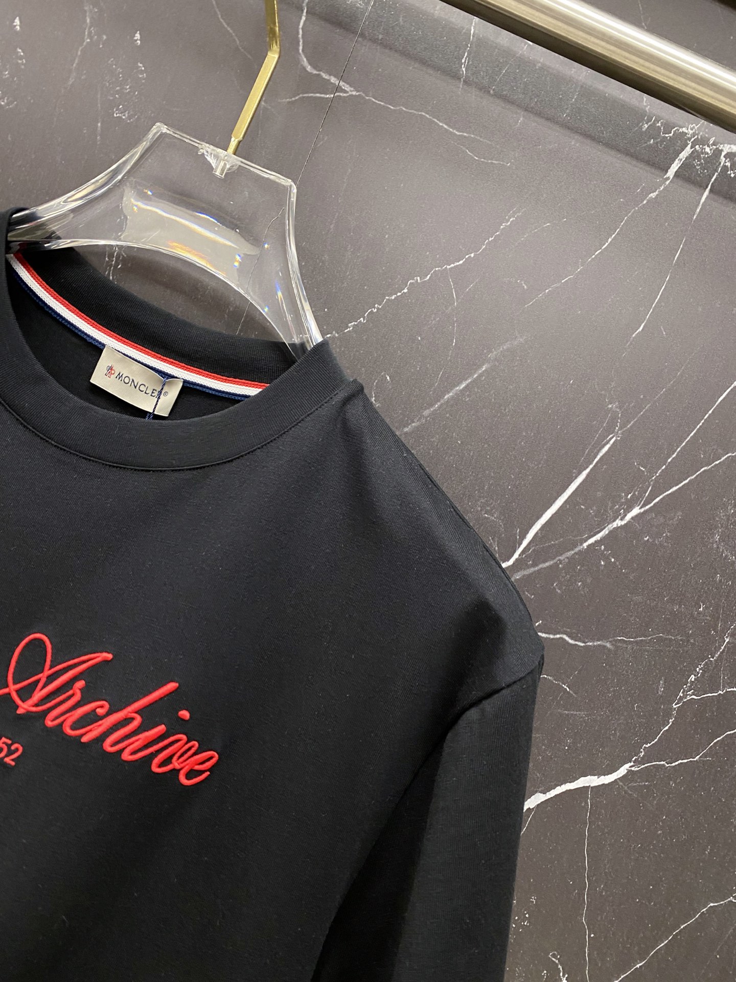 Moncler Basic Clothing Cotton Black S-m-l-xxl