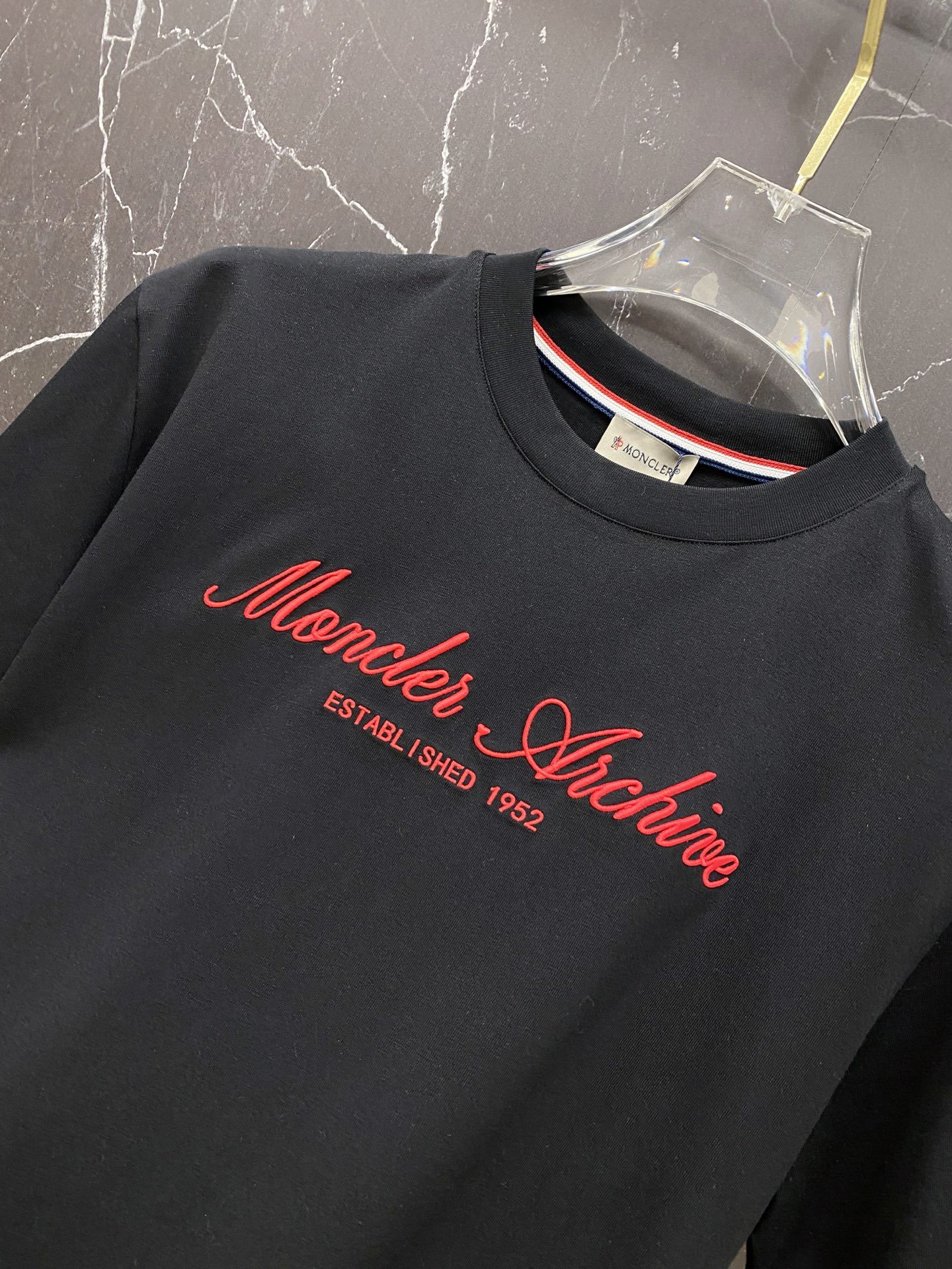 Moncler Basic Clothing Cotton Black S-m-l-xxl