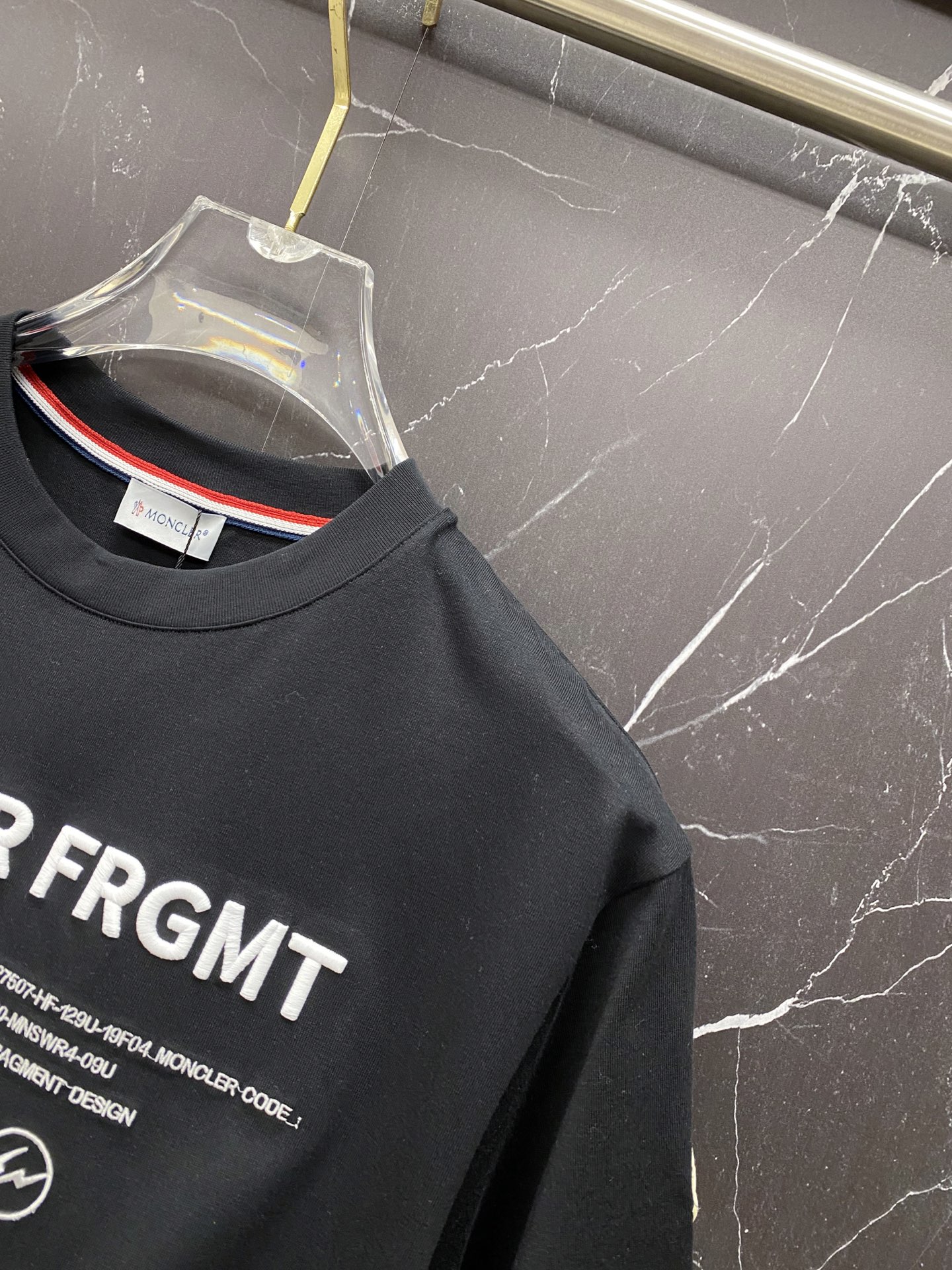 Moncler Basic Clothing Cotton Black S-m-l-xxl