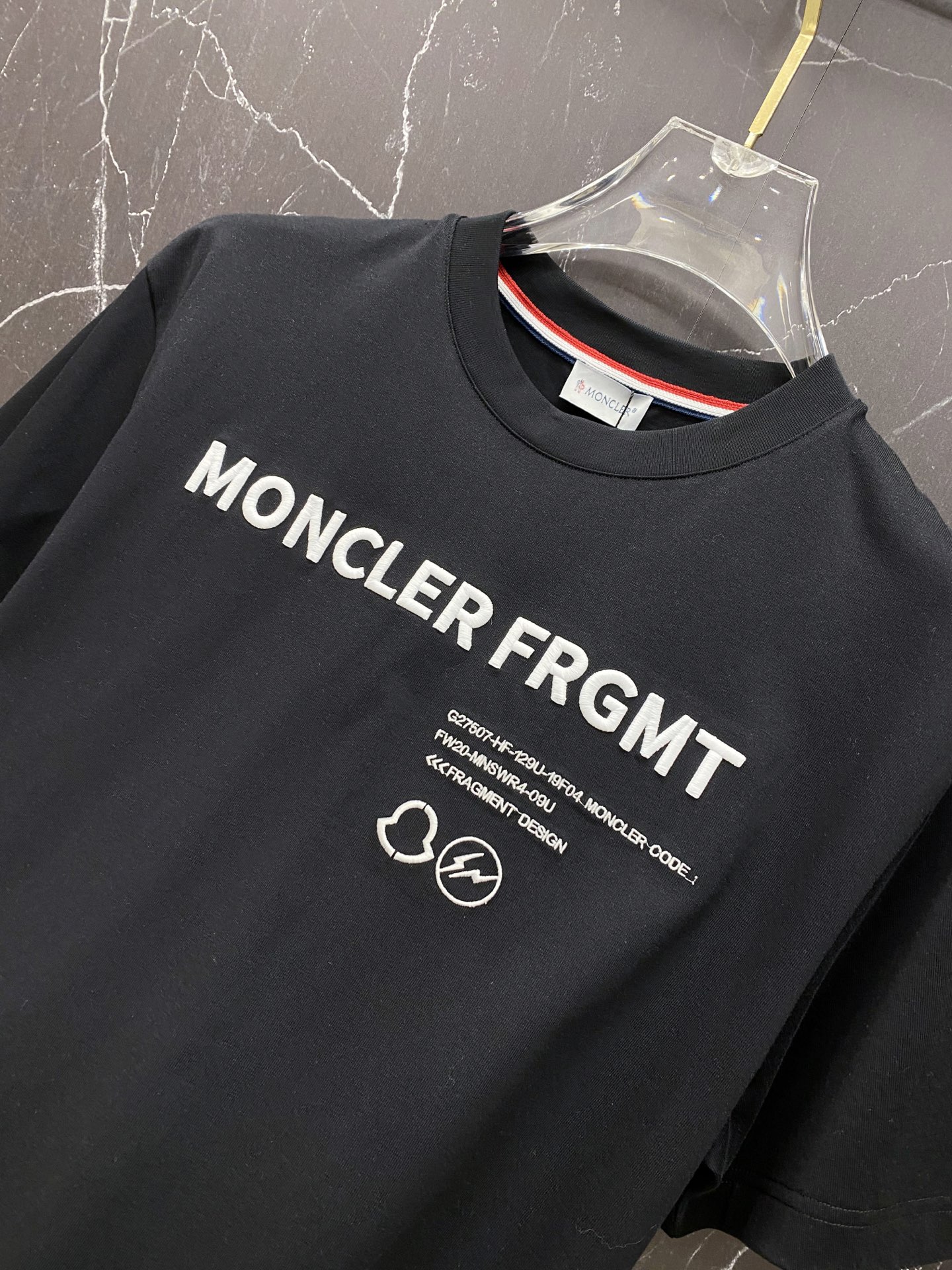 Moncler Basic Clothing Cotton Black S-m-l-xxl