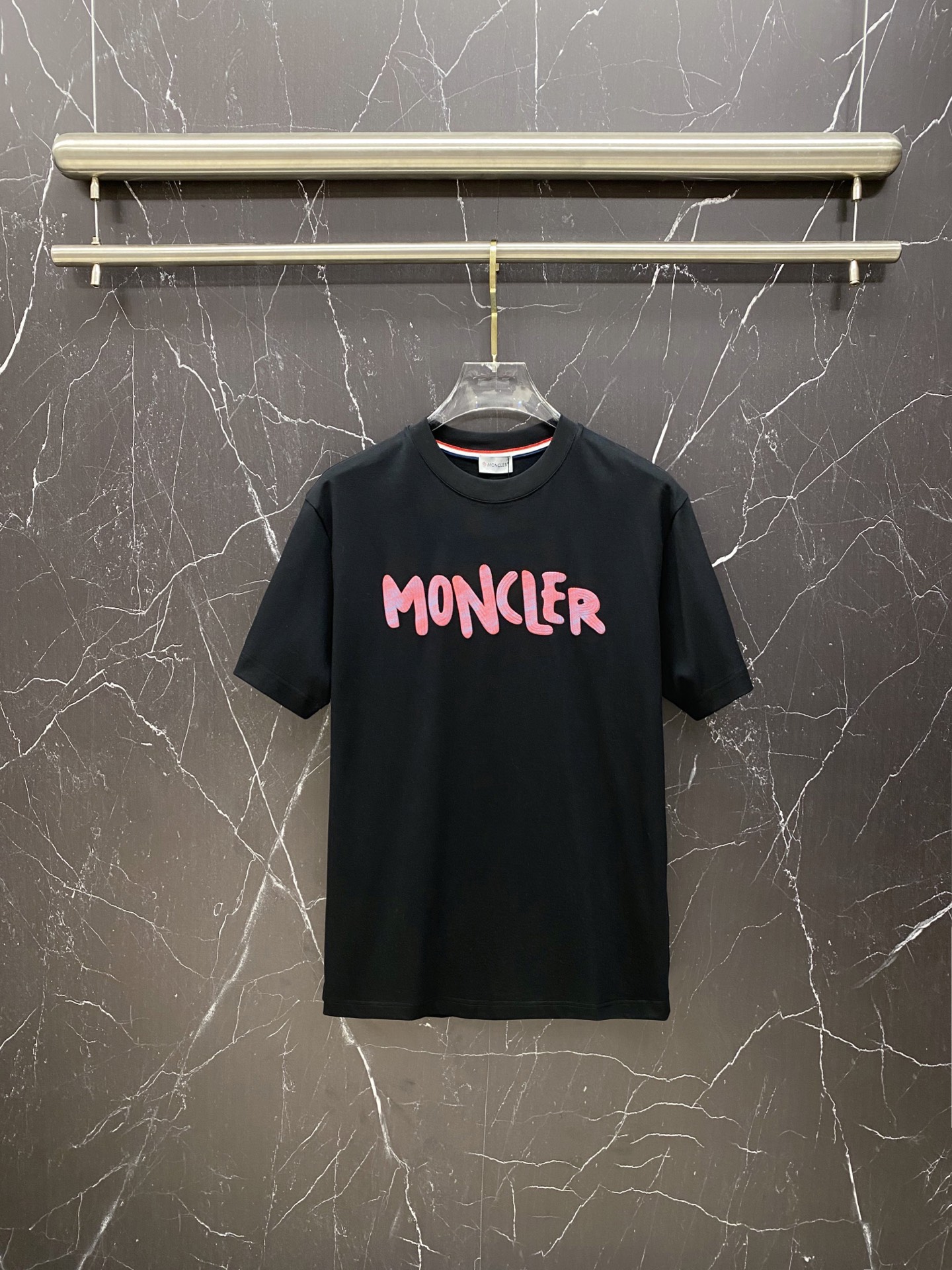 Moncler Basic Clothing Cotton Black S-m-l-xxl